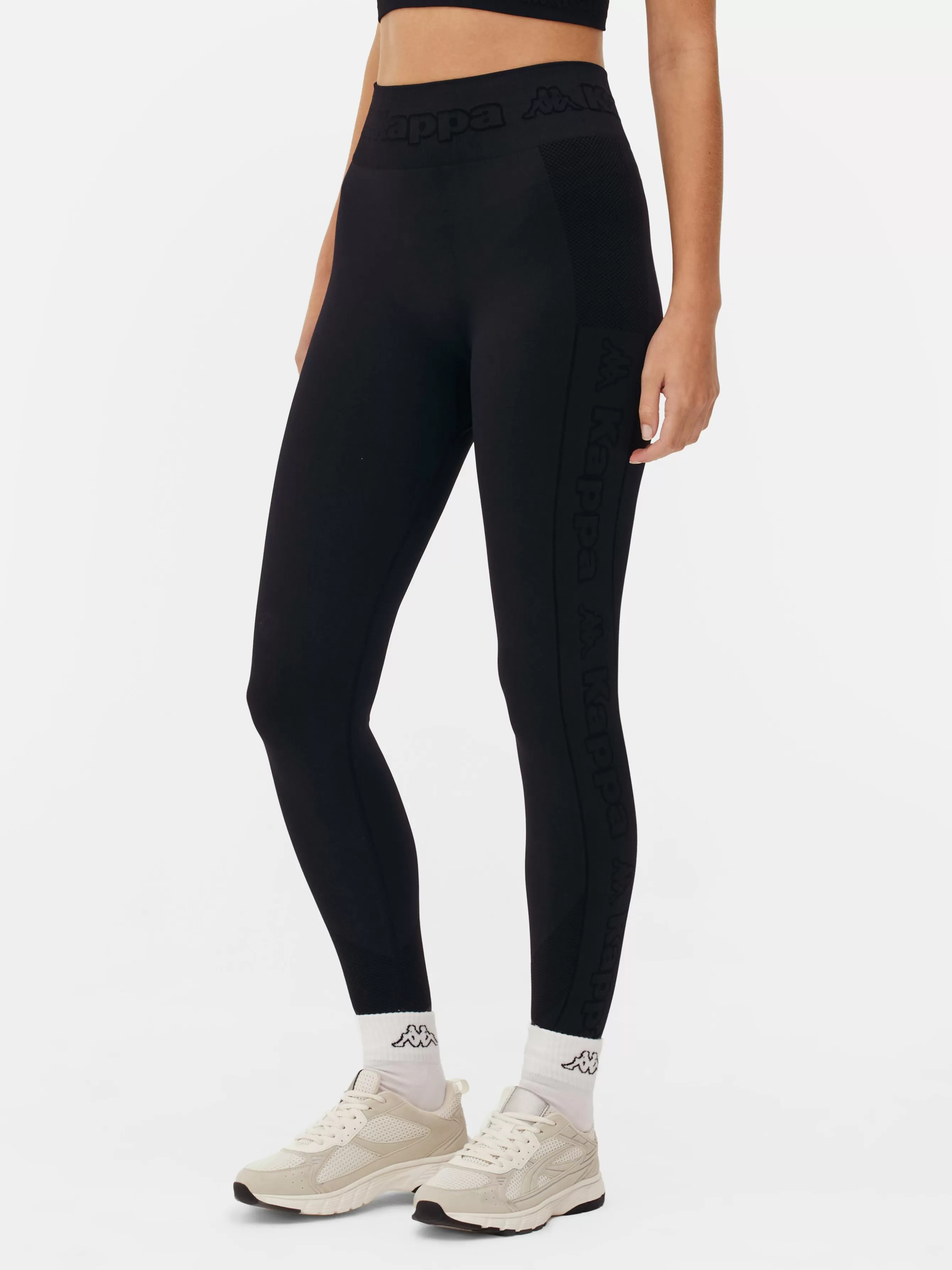 Sale Primark Legging Sans Couture Kappa X Noir