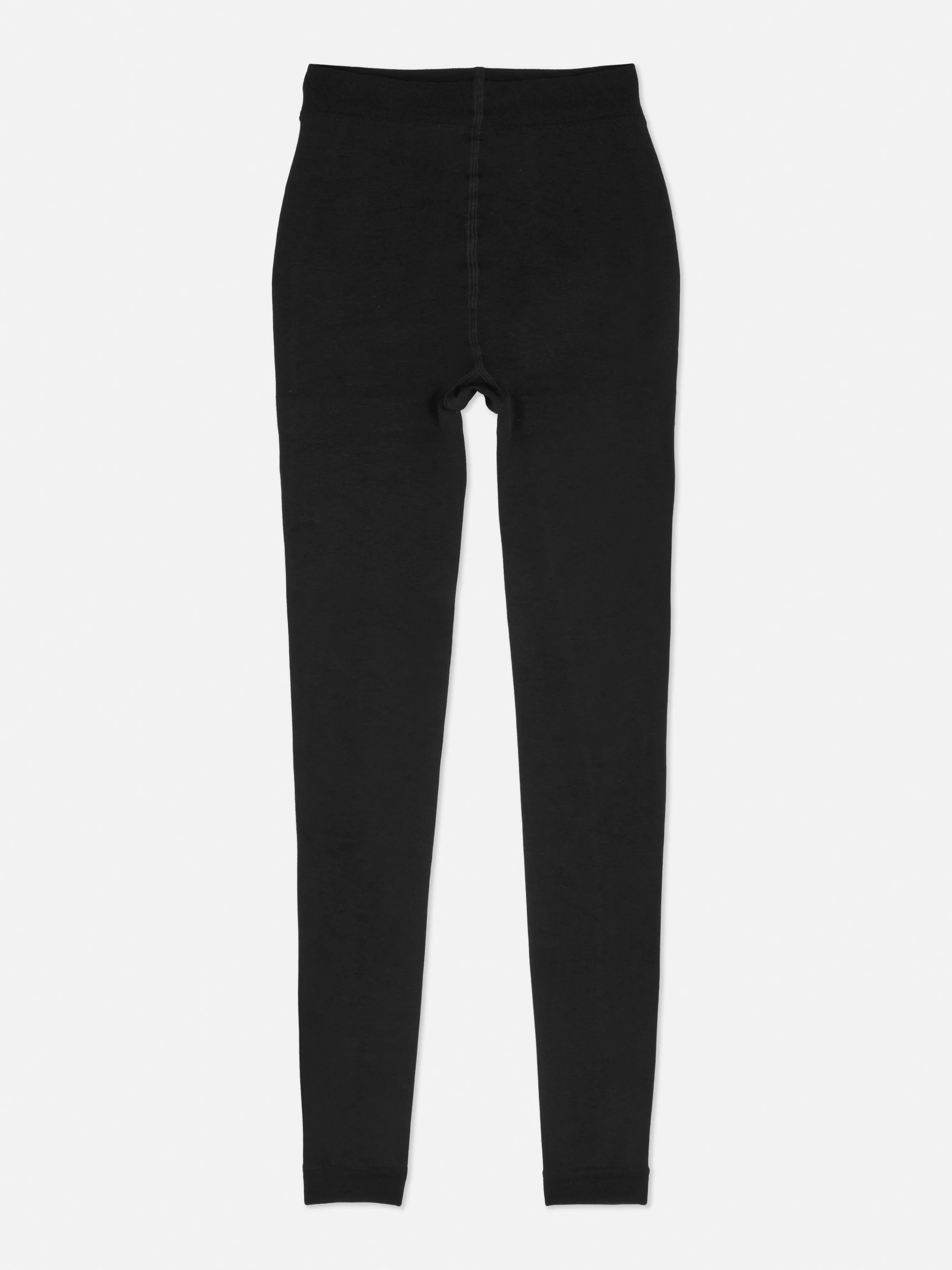 Outlet Primark Legging Taille Haute à Doublure Duveteuse Noir