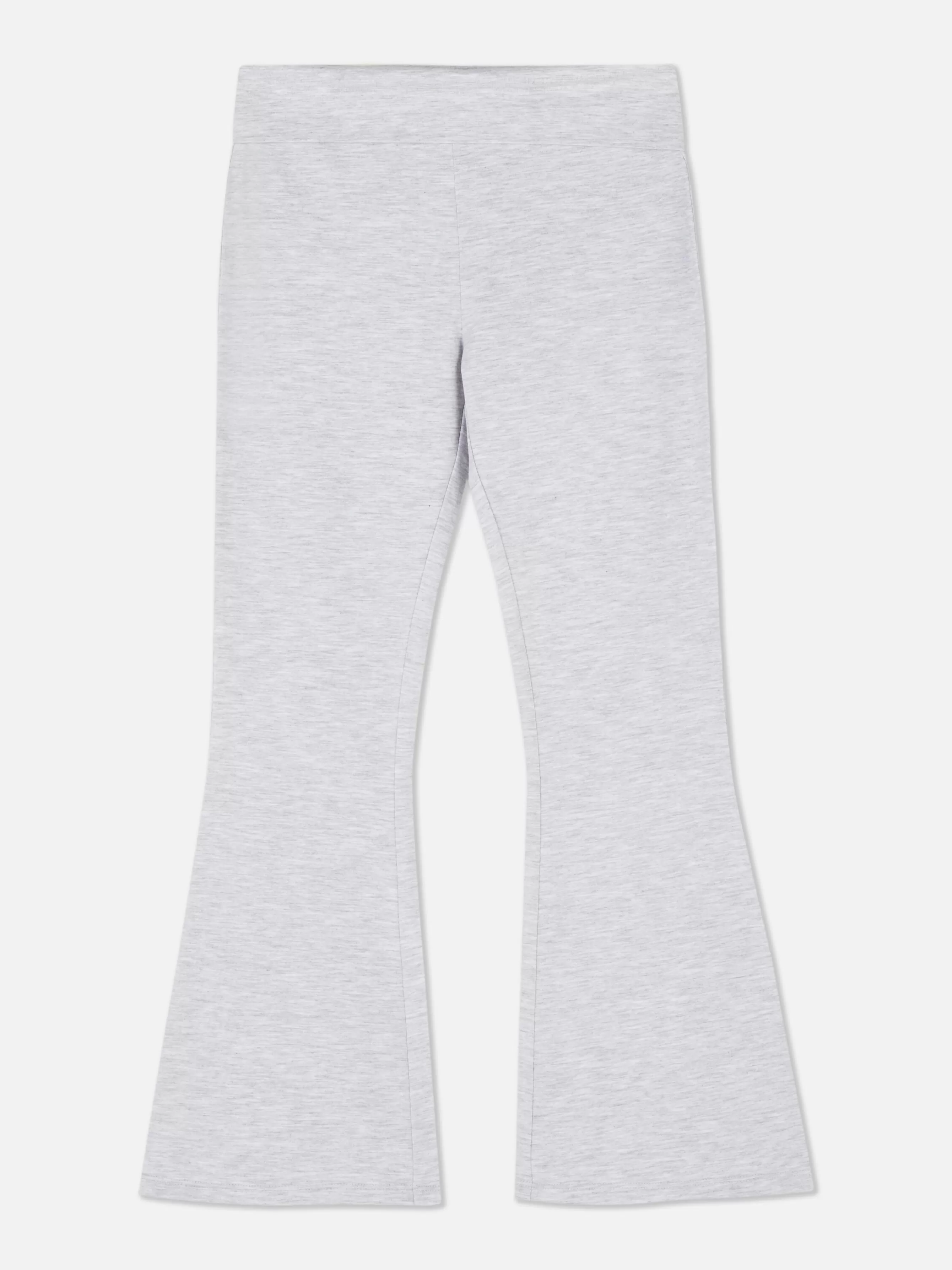 Fashion Primark Legging évasé En Jersey Gris chiné