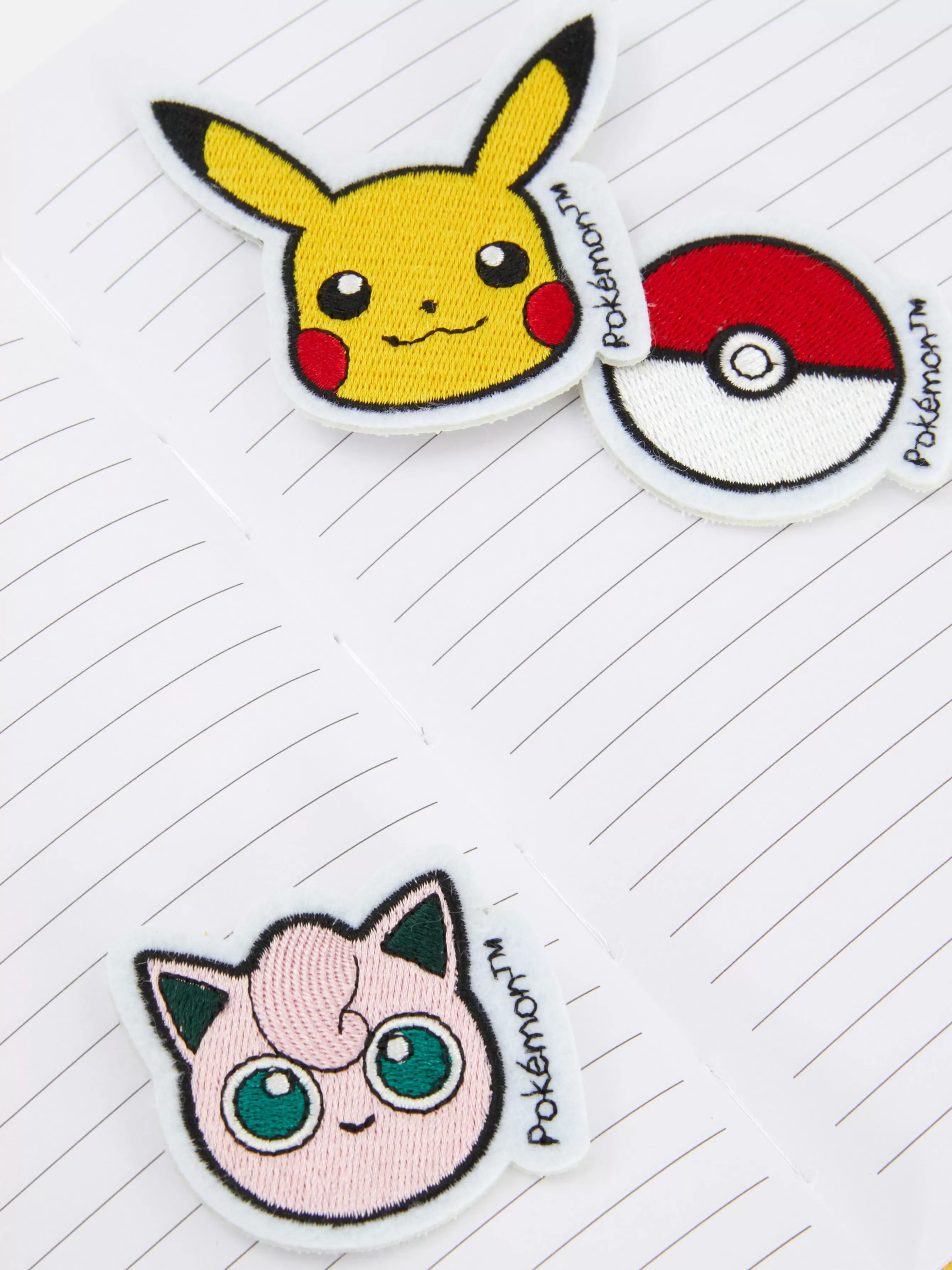 Store Primark Lot D'écussons Pokémon Jaune