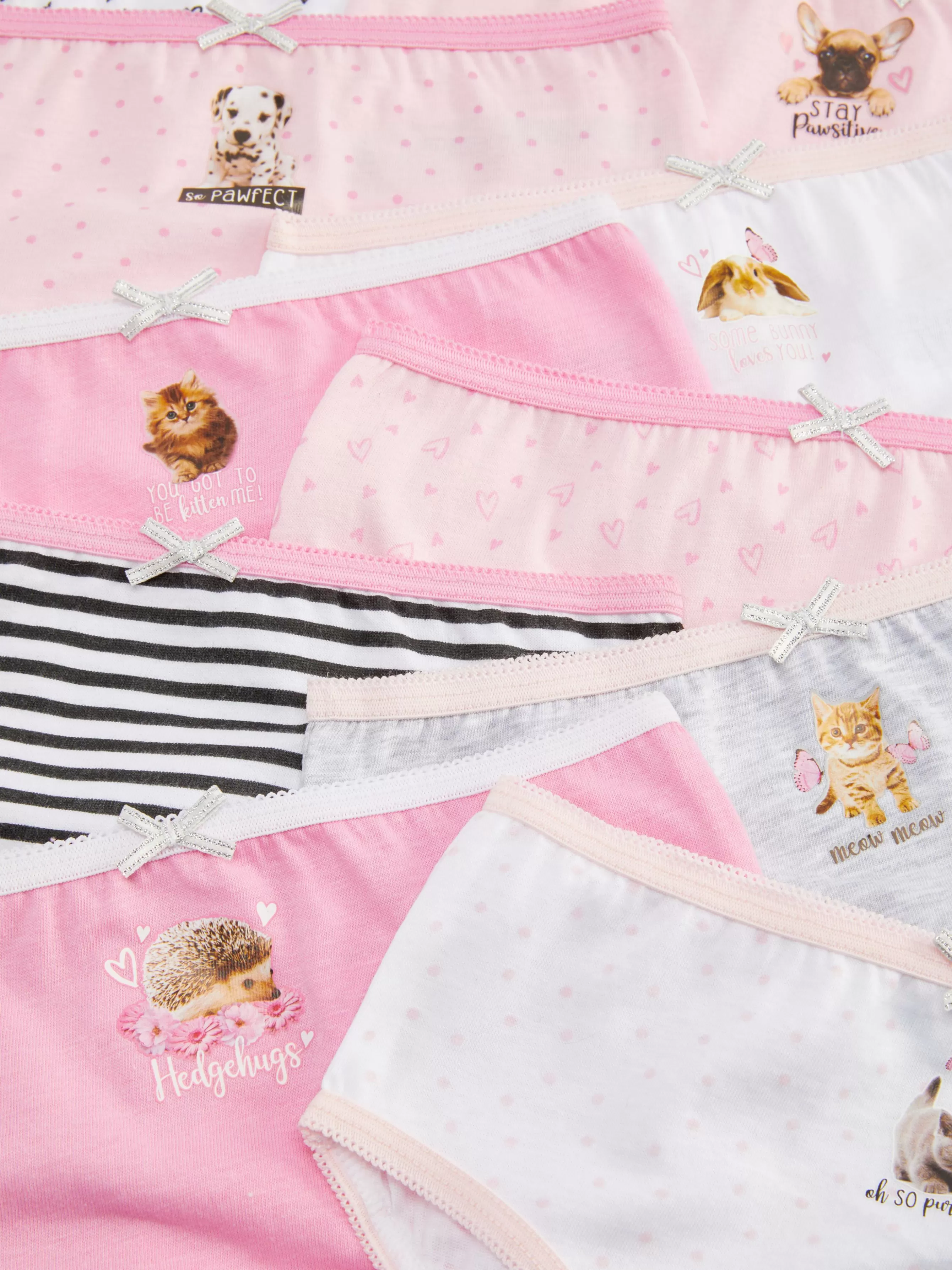 Hot Primark Lot De 10 Culottes à Imprimé Animal Multicolore