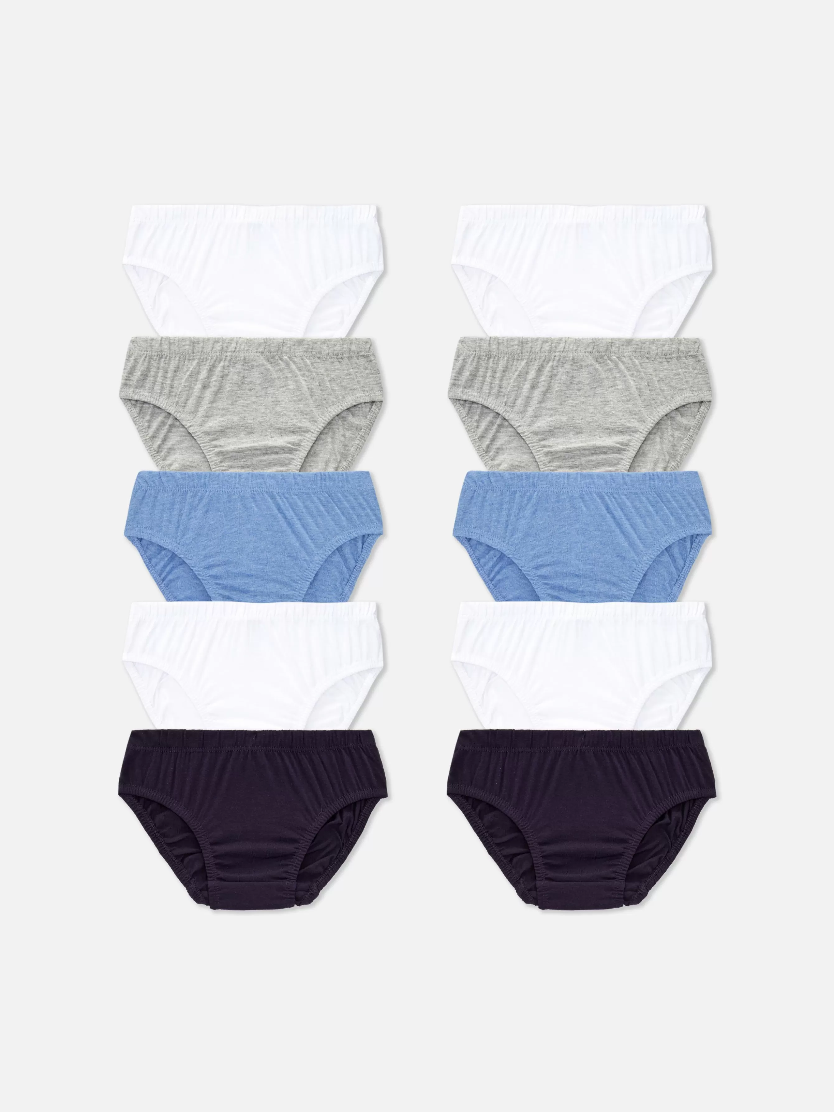 Online Primark Lot De 10 Slips Essentiels Multicolore