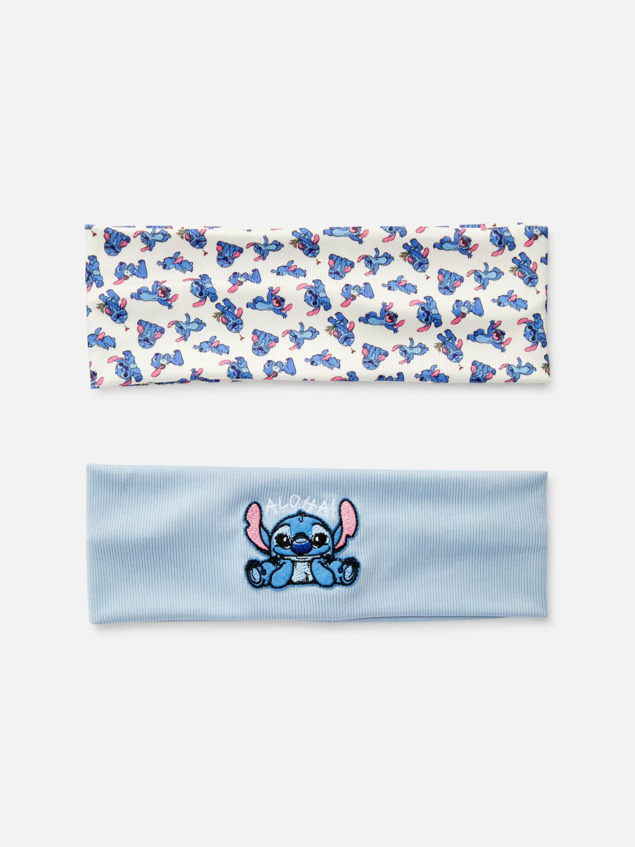 Cheap Primark Lot De 2 Bandeaux Stretch Disney Lilo & Stitch Multicolore