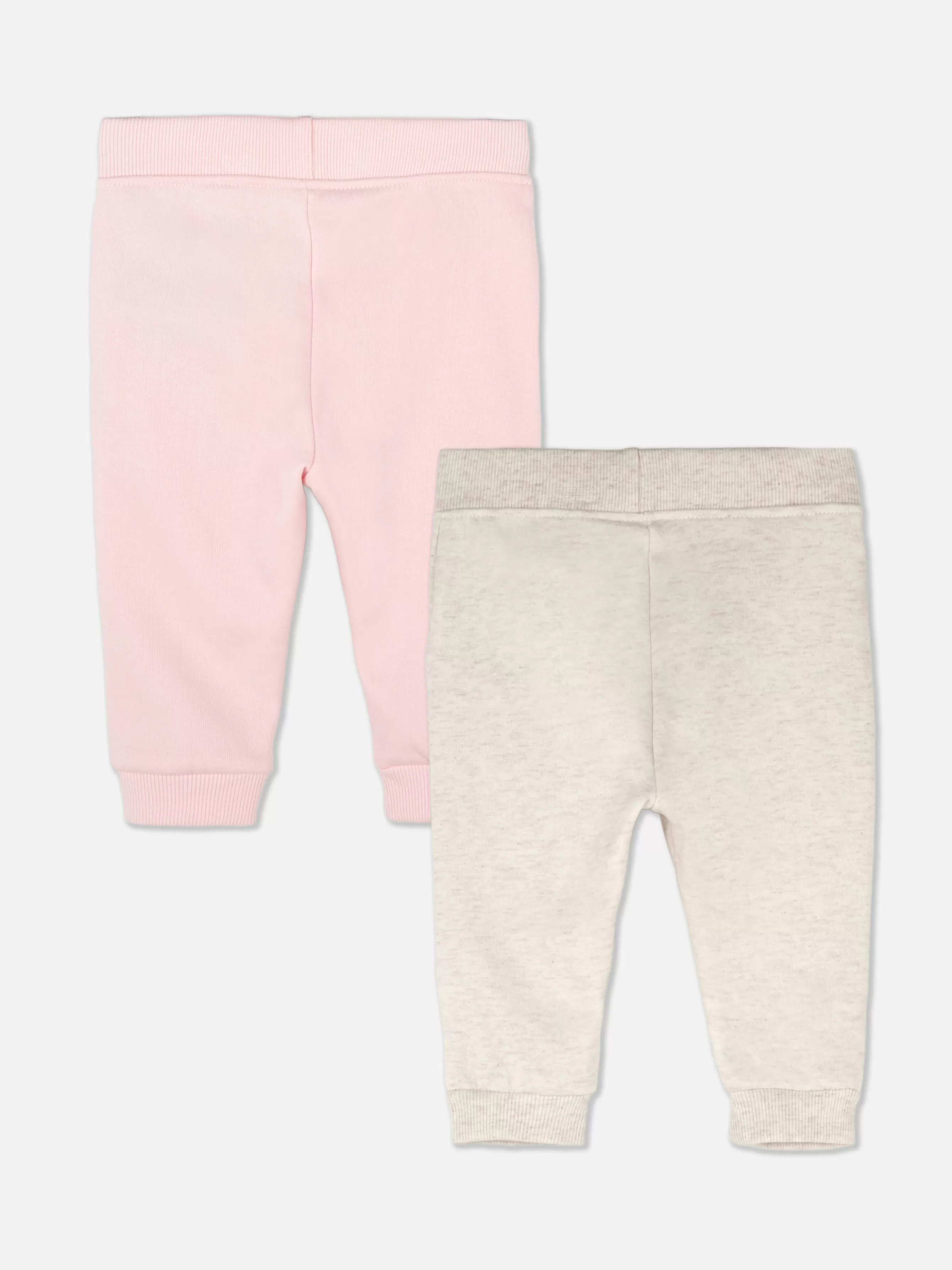 Outlet Primark Lot De 2 Bas De Jogging à Revers Rose