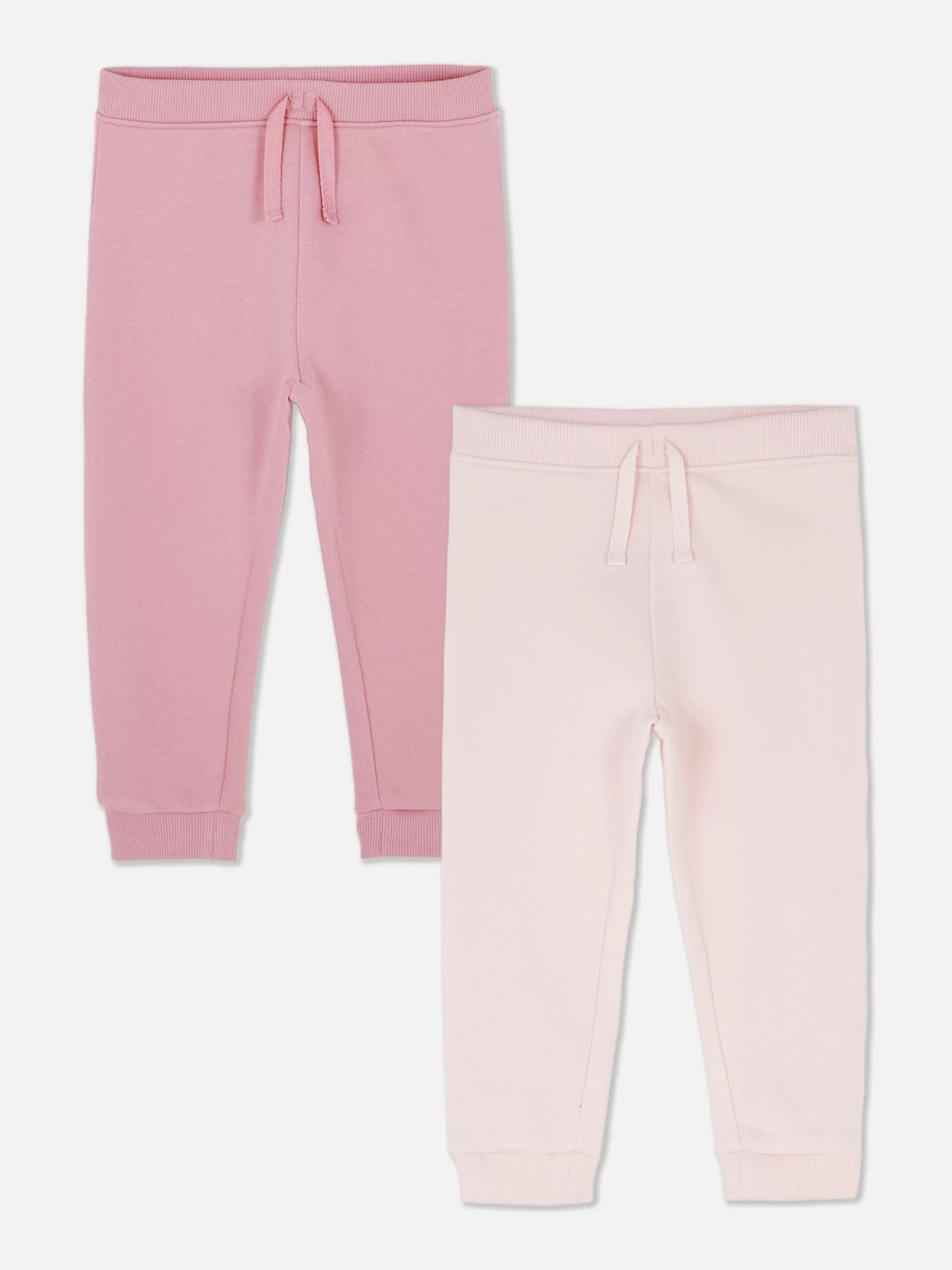 Hot Primark Lot De 2 Bas De Jogging à Revers Avec Cordon De Serrage Rose