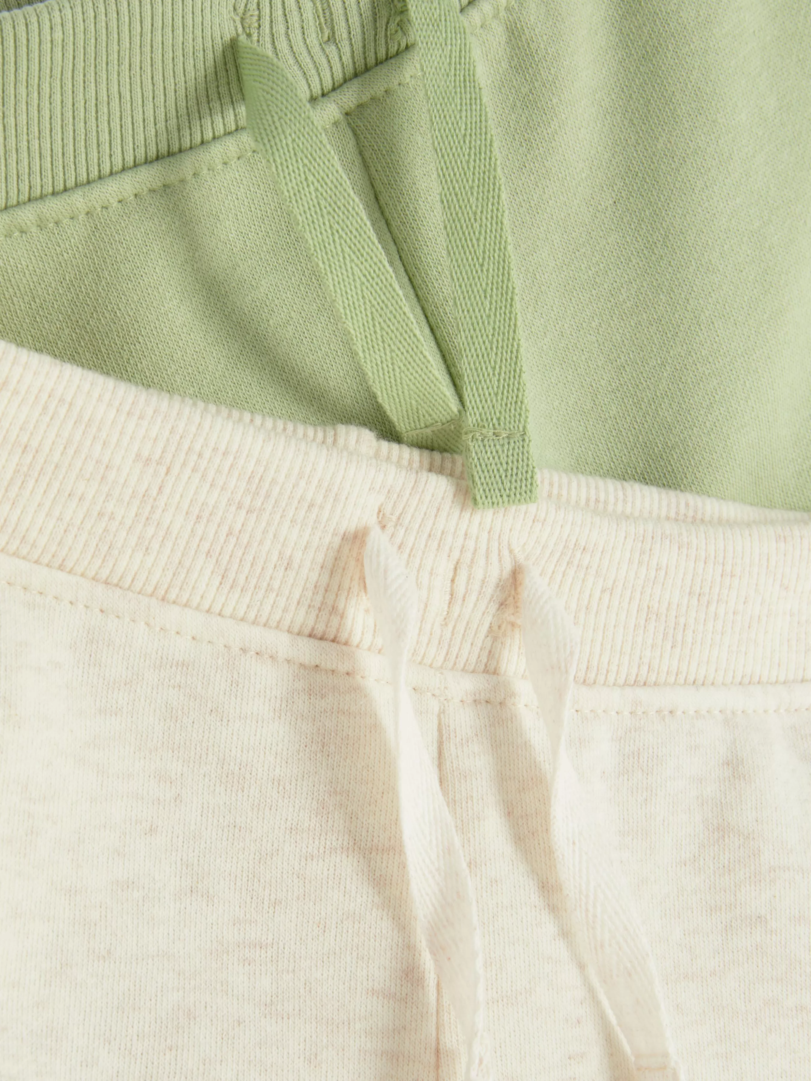 Best Primark Lot De 2 Bas De Jogging à Revers Avec Cordon De Serrage Écru
