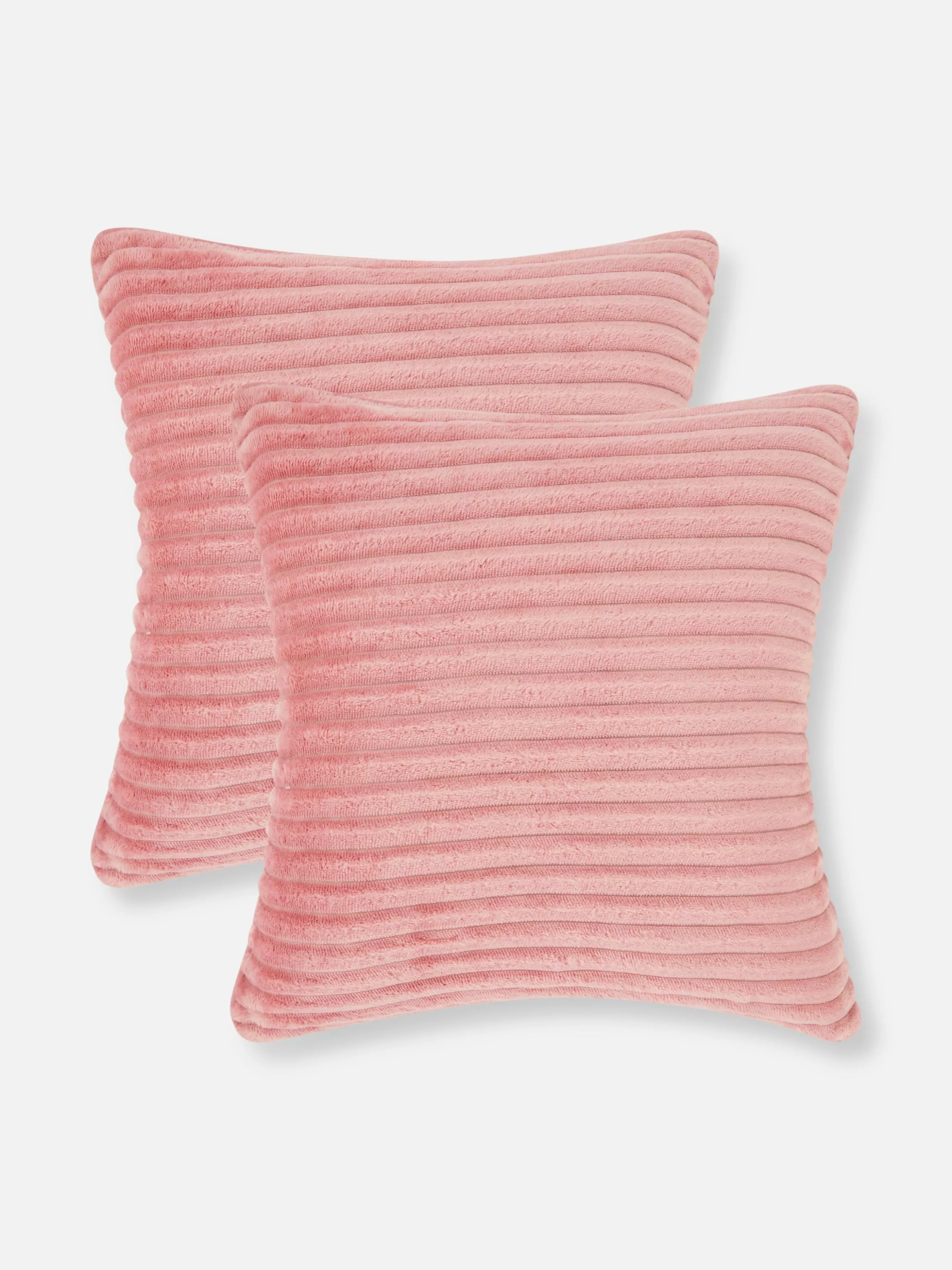 Flash Sale Primark Lot De 2 Coussins Côtelés Rose