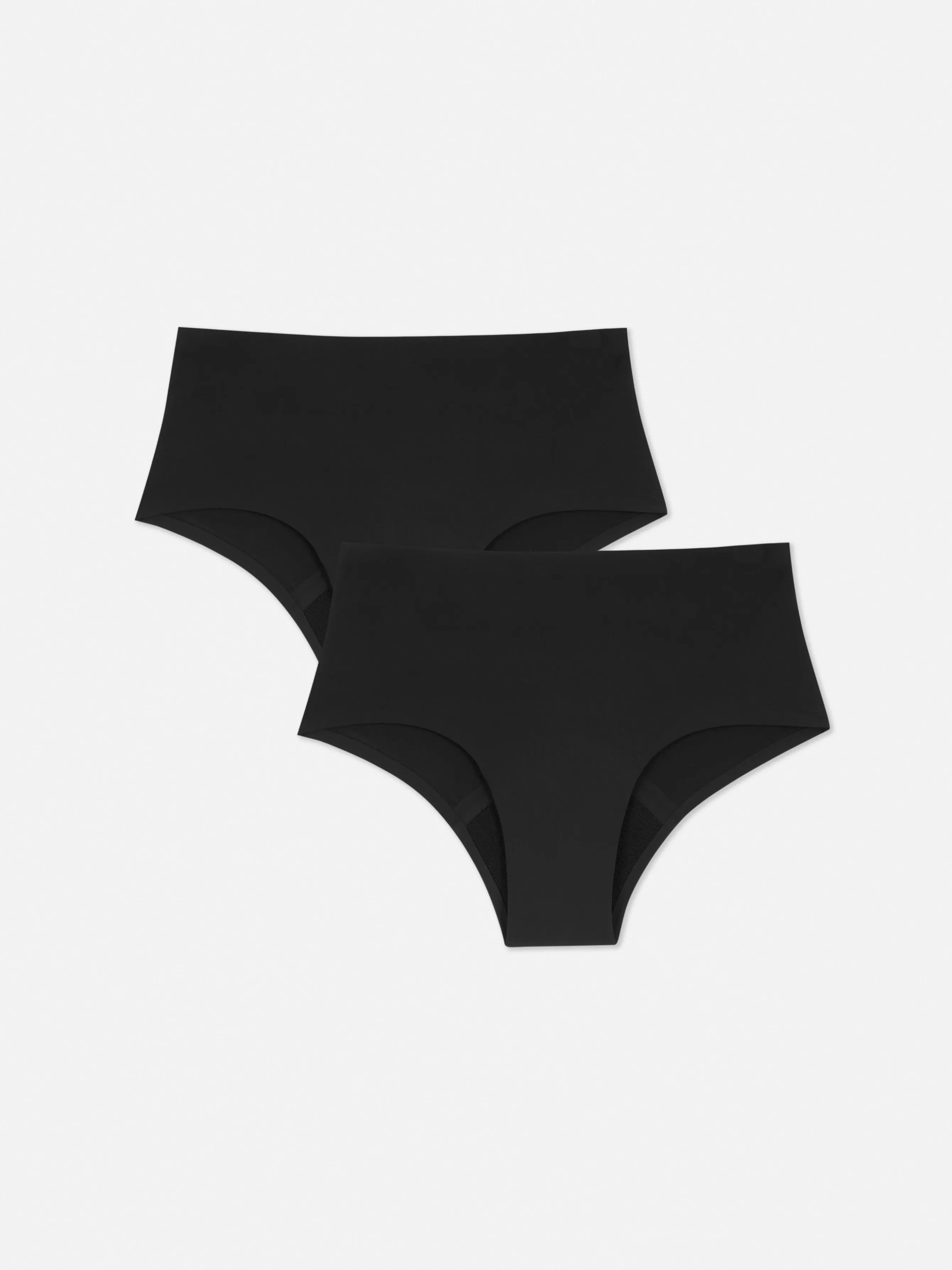 Outlet Primark Lot De 2 Culottes Hautes Noir