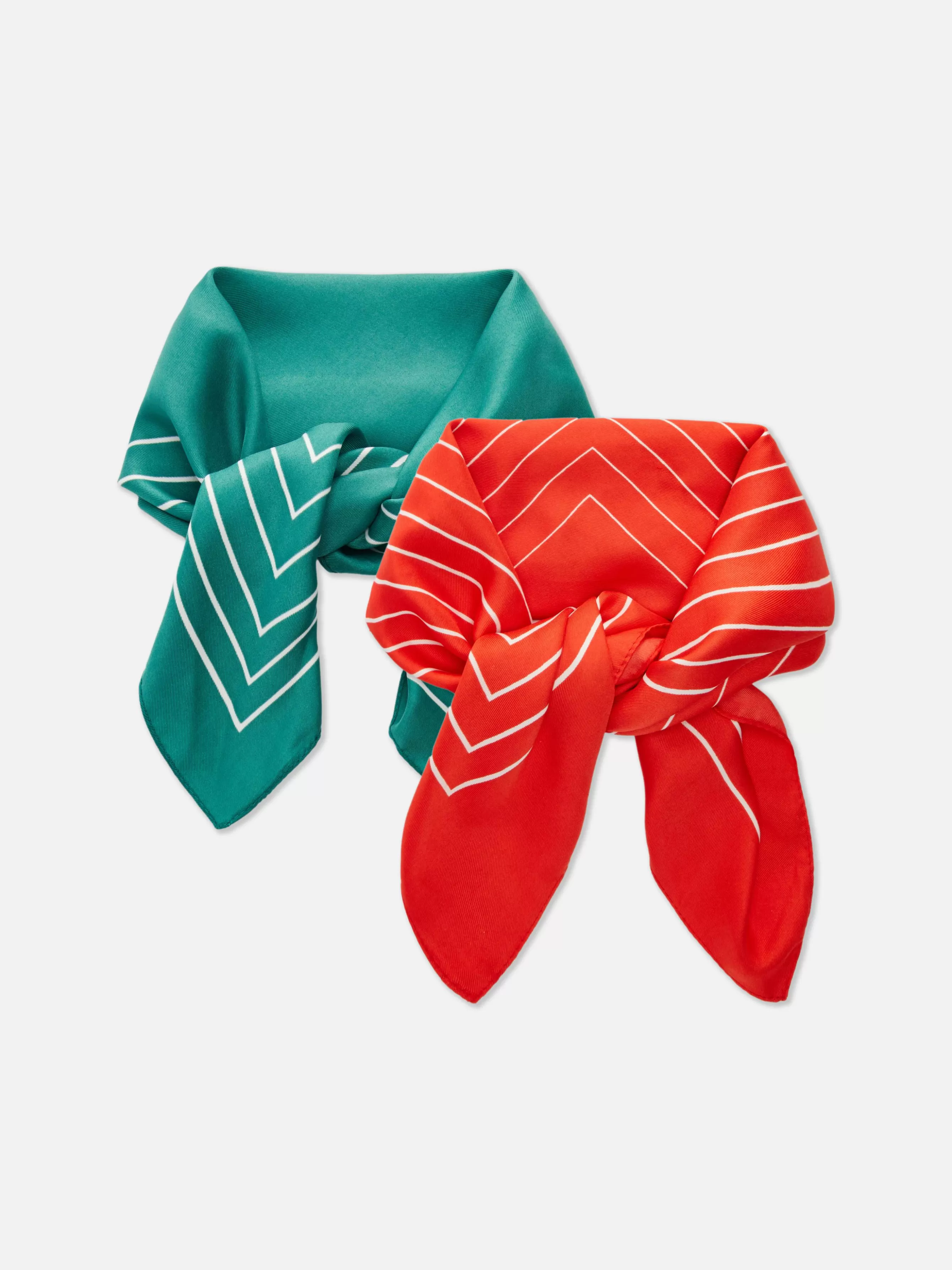 Shop Primark Lot De 2 Foulards Rita Ora Rouge