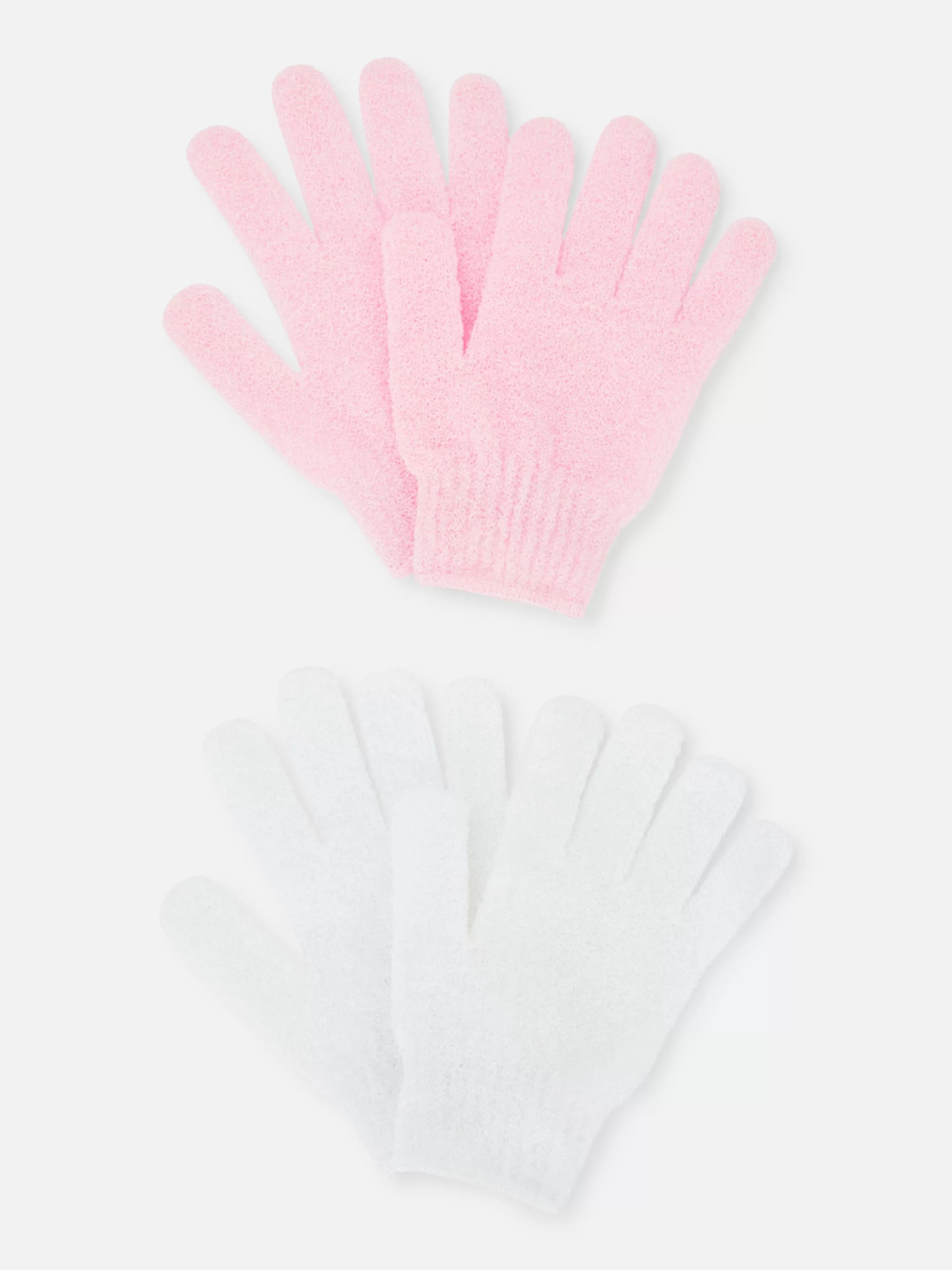 Fashion Primark Lot De 2 Gants Exfoliants Multicolore