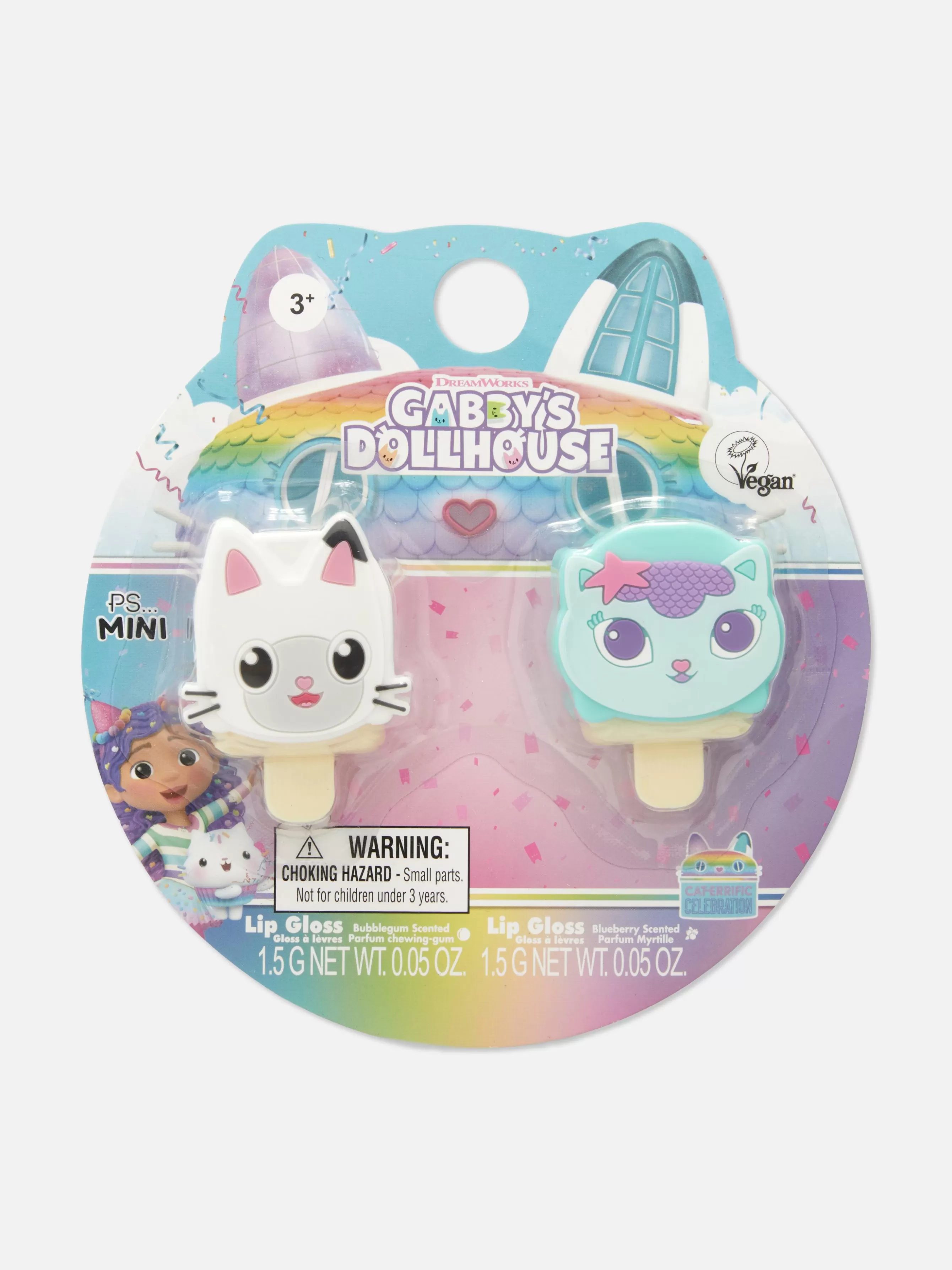 Outlet Primark Lot De 2 Gloss à Lèvres Gabby Et La Maison Magique Multicolore