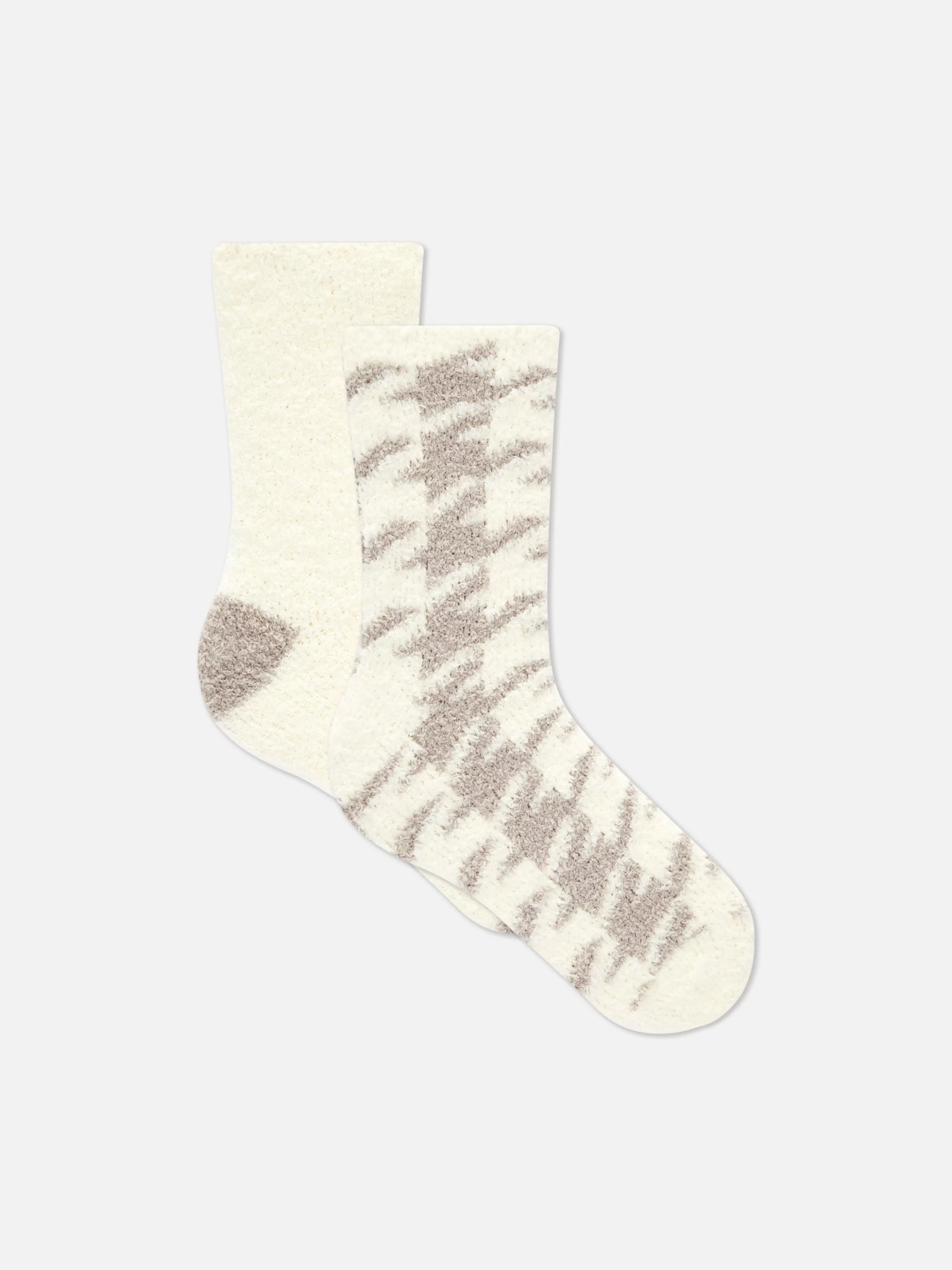 Cheap Primark Lot De 2 Paires De Chaussettes Chaudes à Motifs Grège