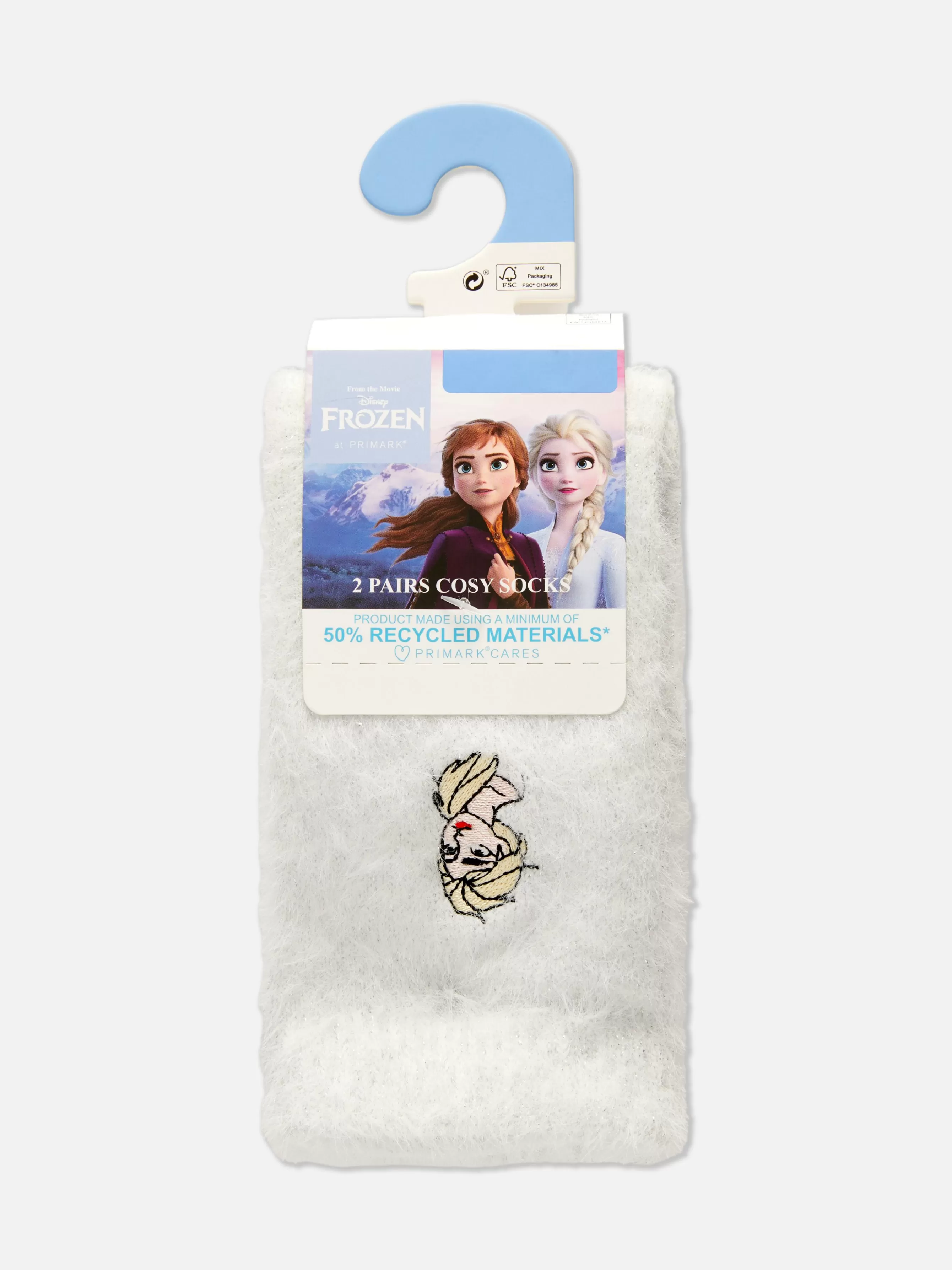 Best Primark Lot De 2 Paires De Chaussettes Chaudes Disney La Reine Des Neiges Bleu