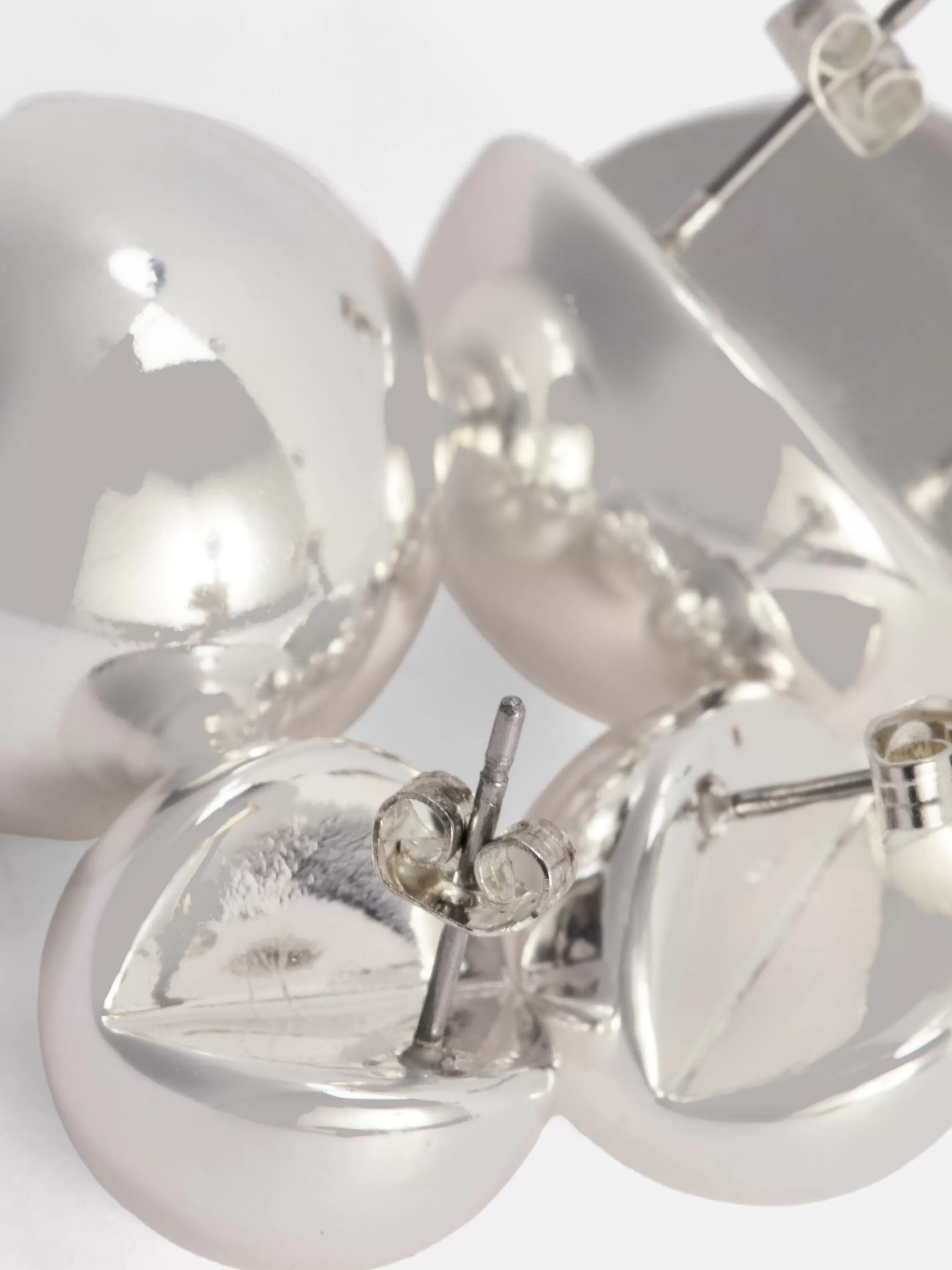 Best Primark Lot De 2 Paires De Clous D'oreilles Orbes Blanc