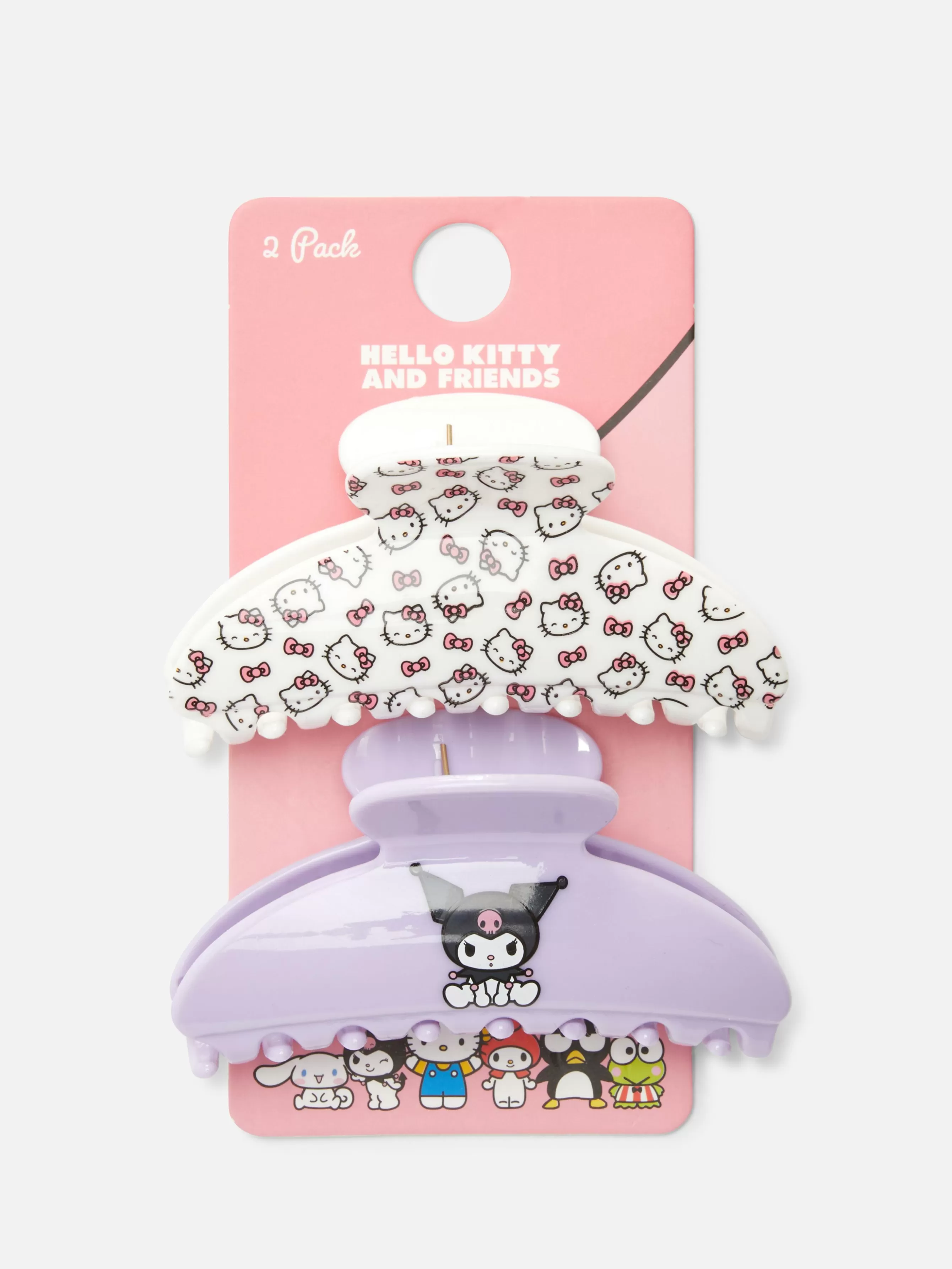 Best Primark Lot De 2 Pinces à Cheveux Pieuvre Hello Kitty And Friends Multicolore