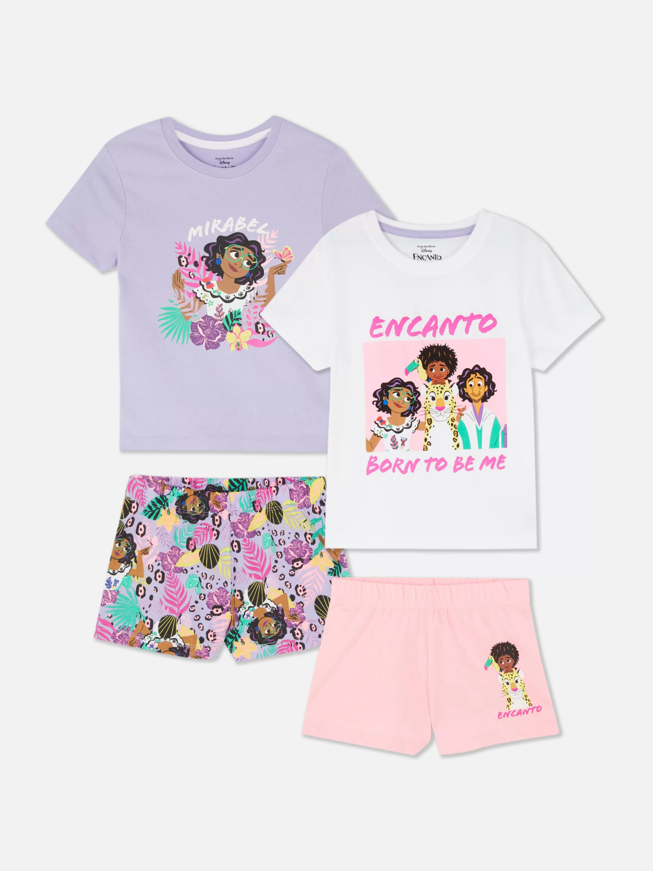 New Primark Lot De 2 Pyjamas Disney Encanto Multicolore