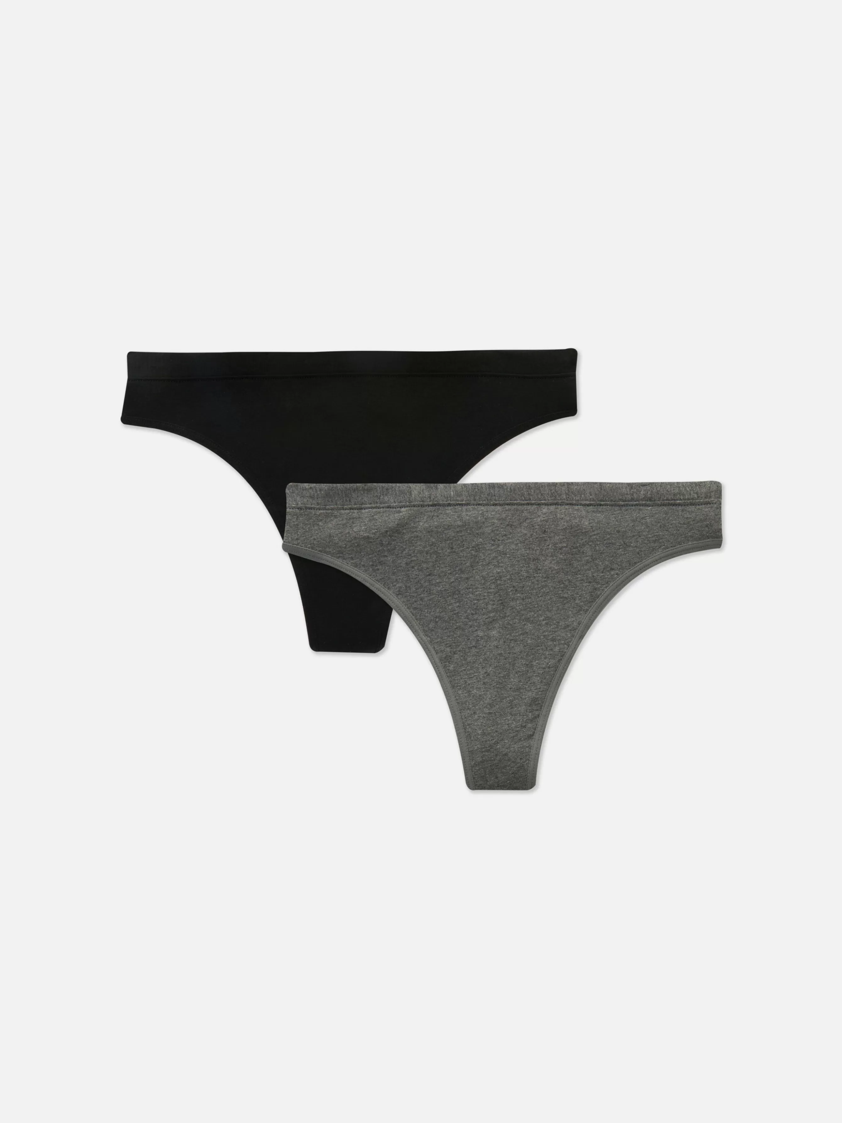 Shop Primark Lot De 2 Strings Menstruels Noir