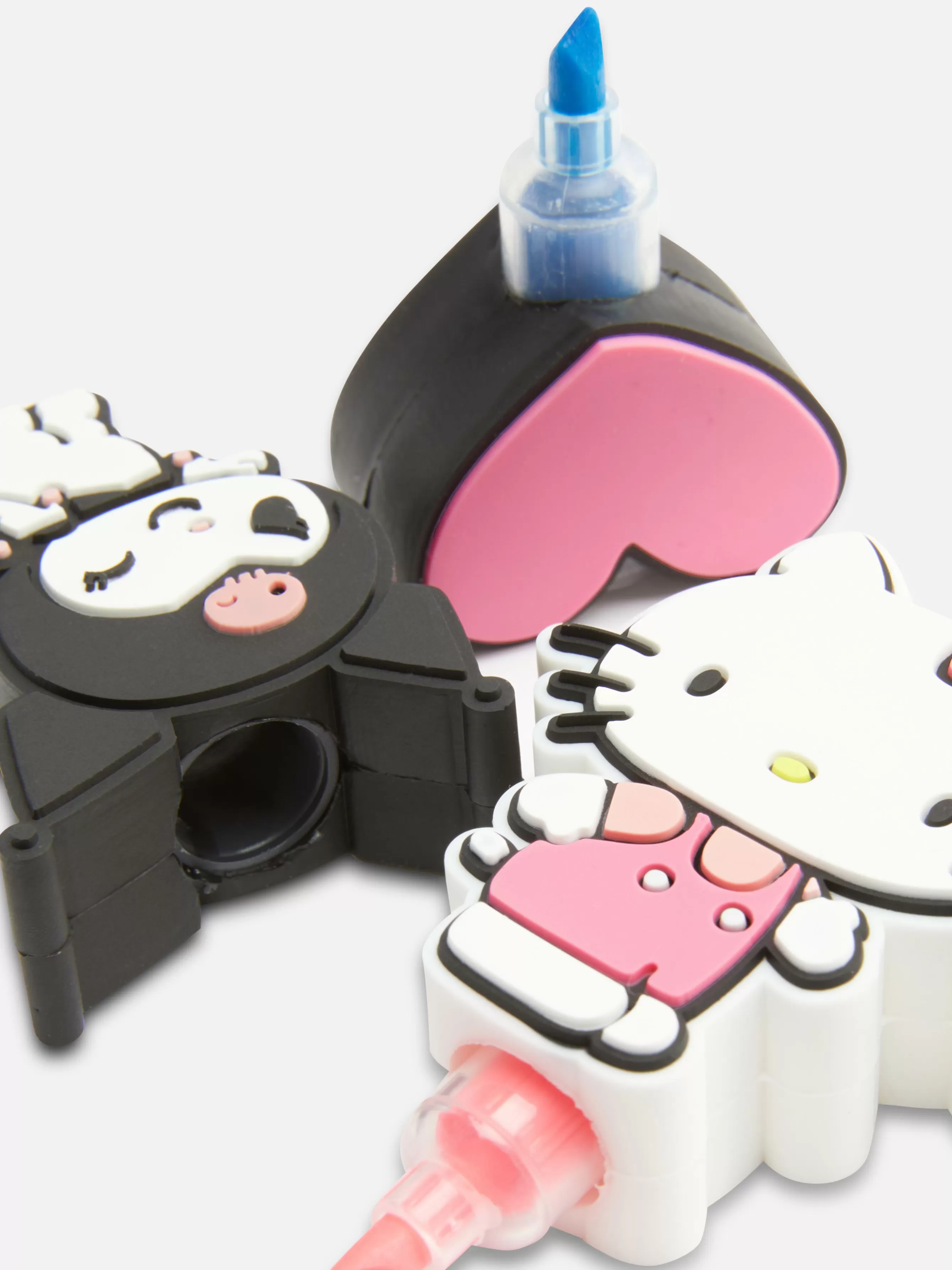 Store Primark Lot De 2 Surligneurs Parfumés Hello Kitty Et Kuromi Rouge