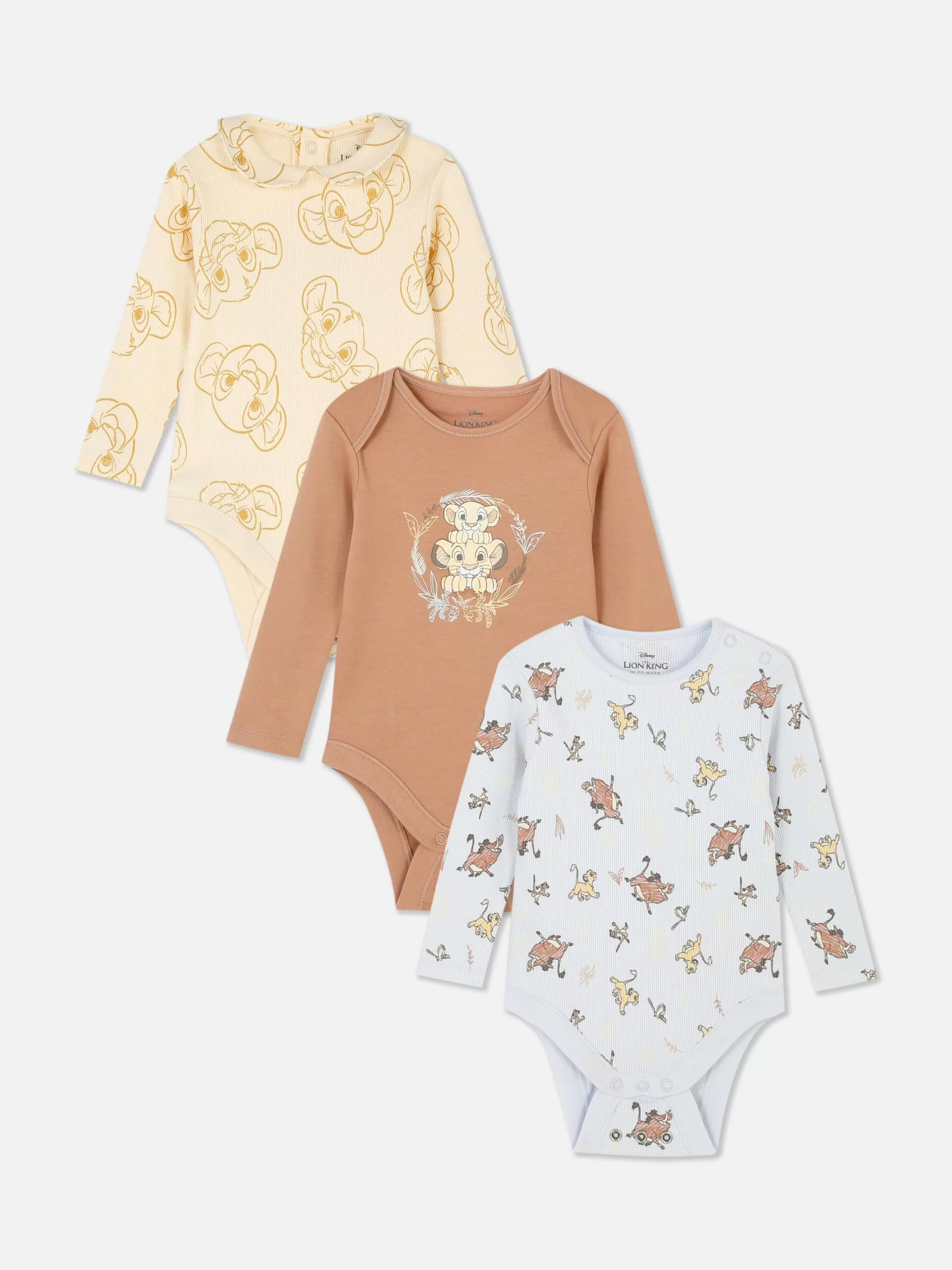 Online Primark Lot De 3 Bodys Disney Le Roi Lion 30e Anniversaire Multicolore