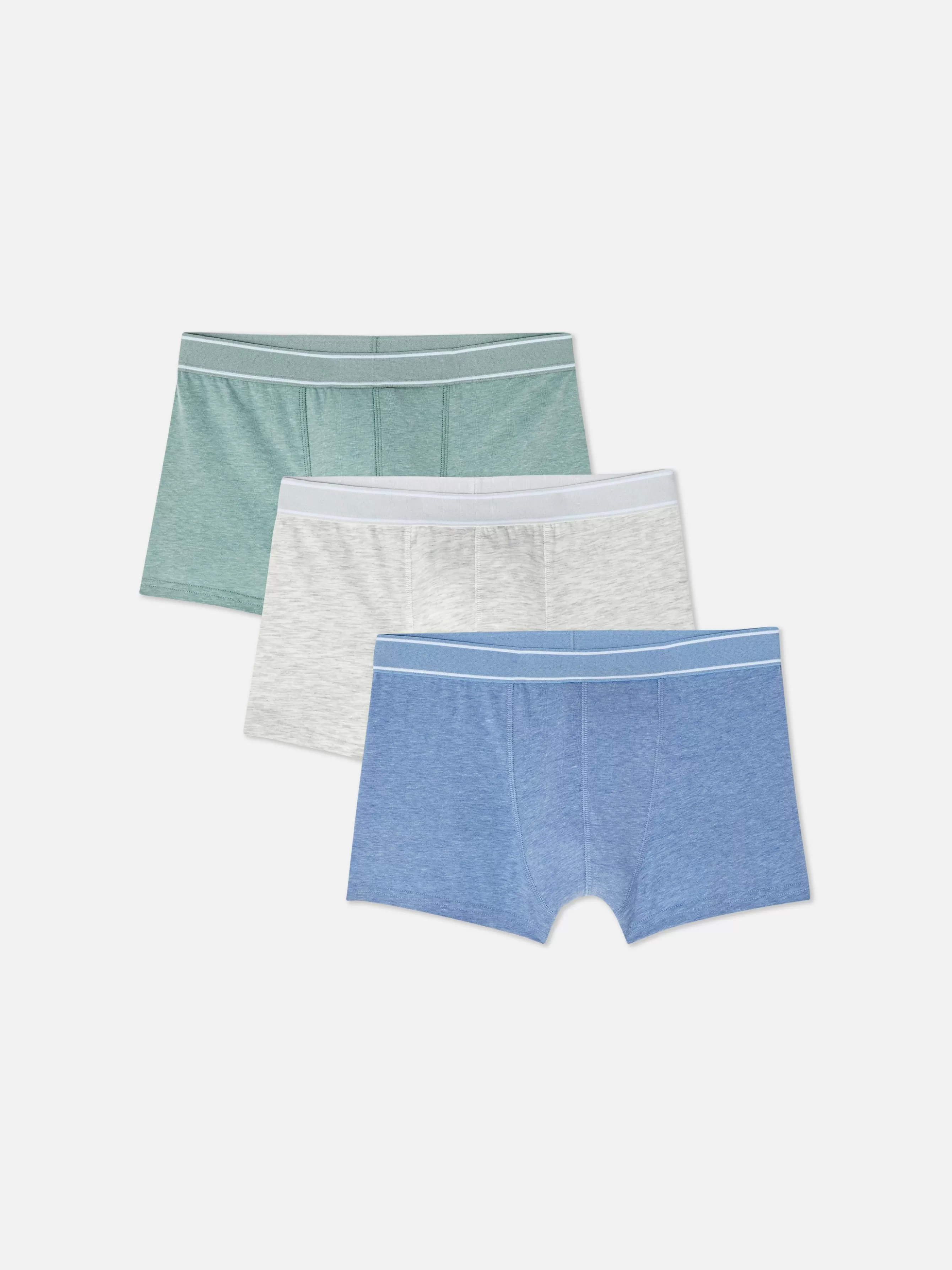 Cheap Primark Lot De 3 Boxers Chinés Bleu