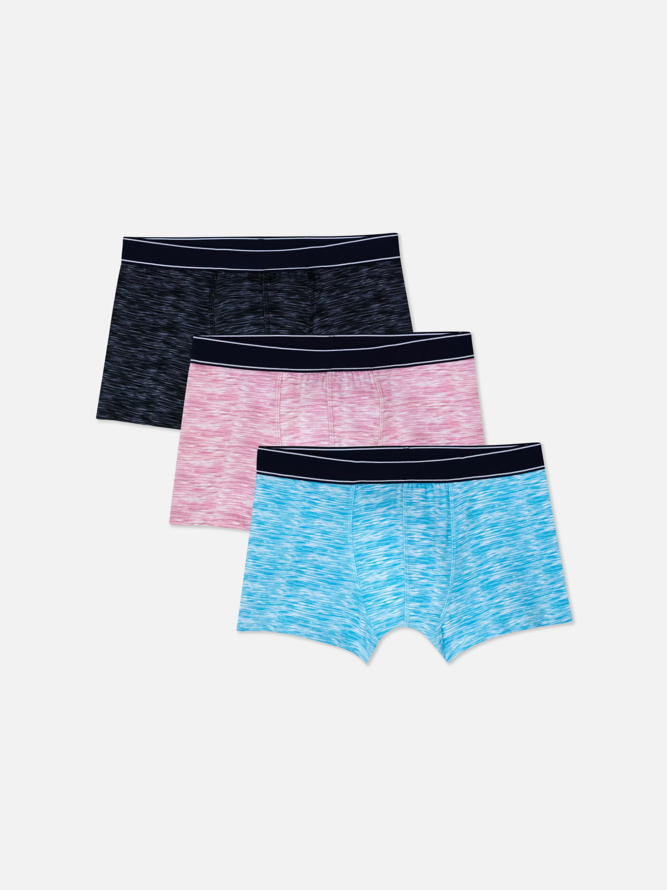 Online Primark Lot De 3 Boxers Effet Chiné Noir