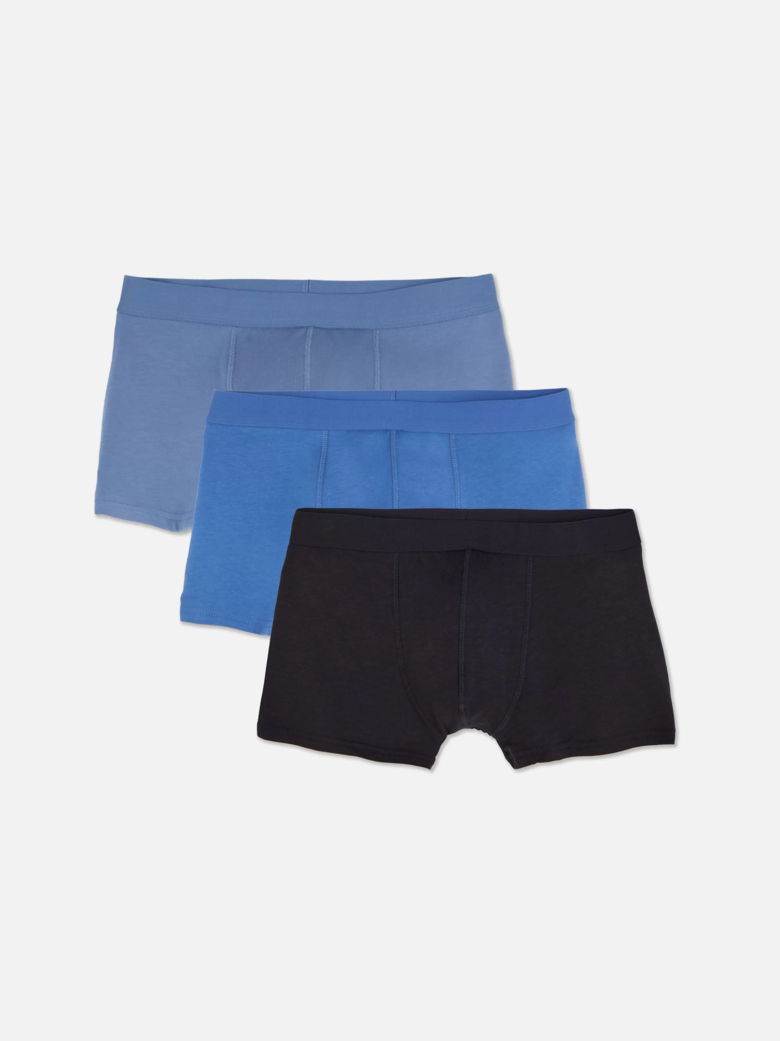 Cheap Primark Lot De 3 Boxers Hipster De Couleur Variés Bleu