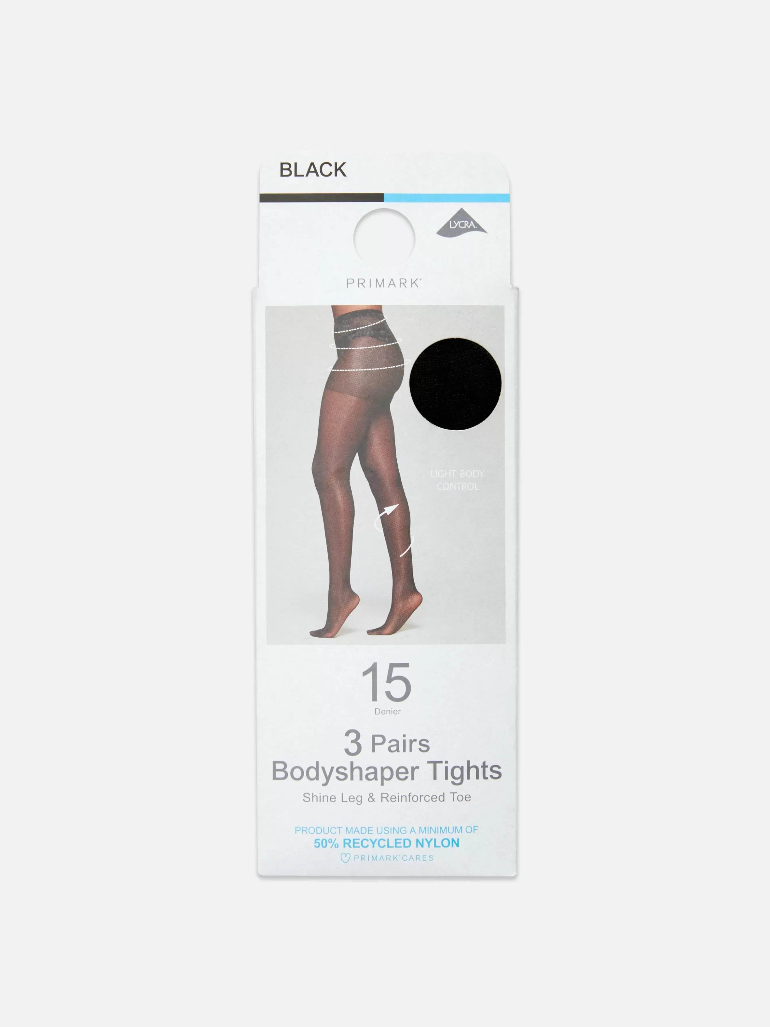 Discount Primark Lot De 3 Collants Gainants 15 Deniers Noir