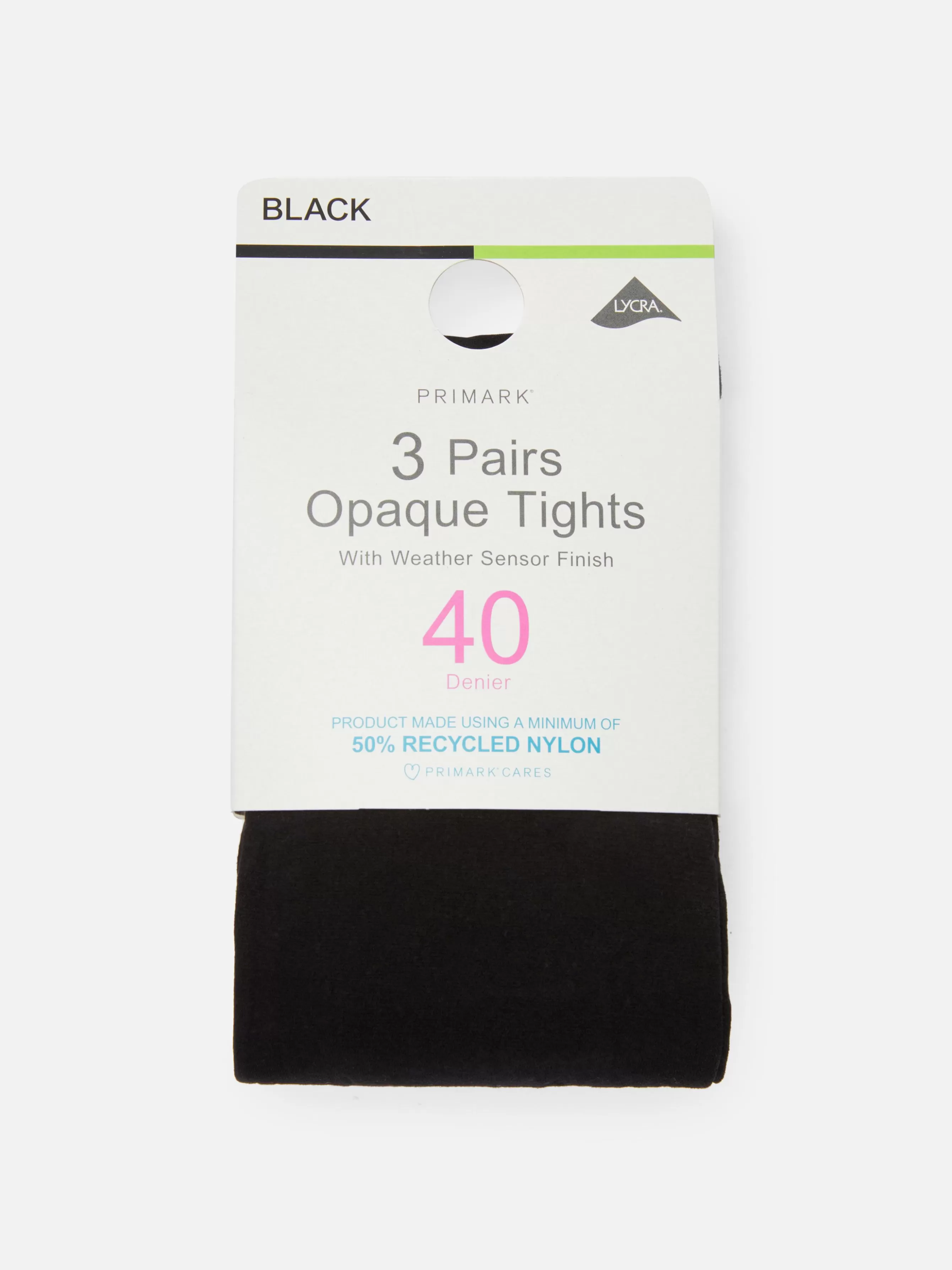 Cheap Primark Lot De 3 Collants Opaques 40 Deniers Noir