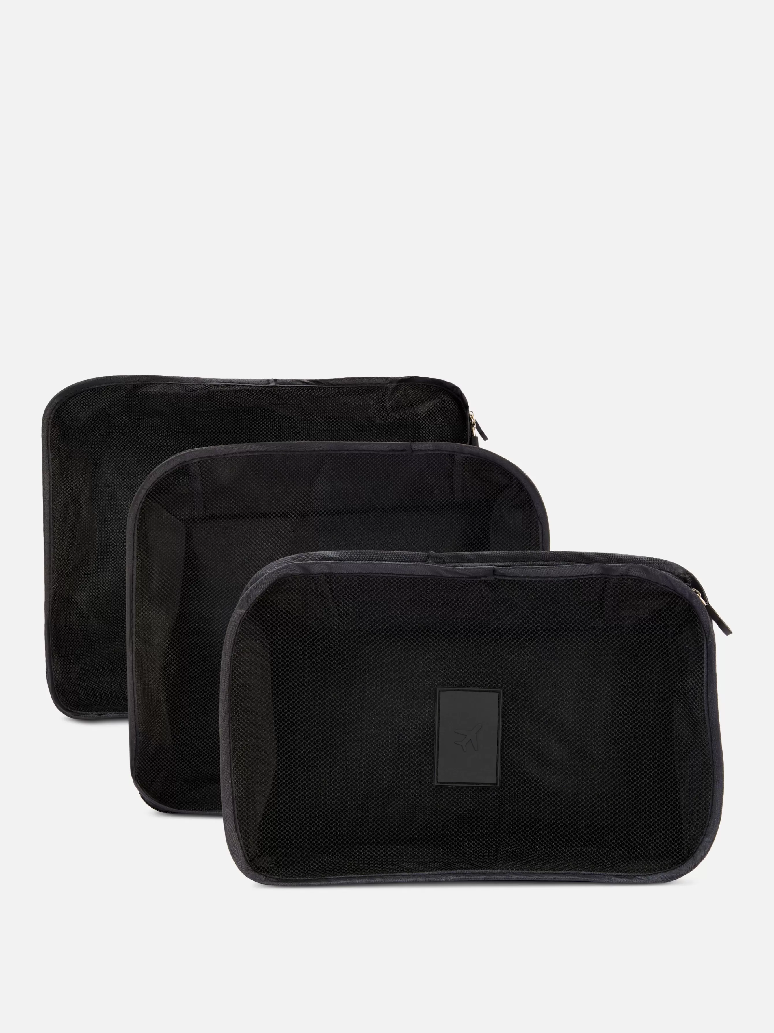 Store Primark Lot De 3 Cubes De Rangement Noir