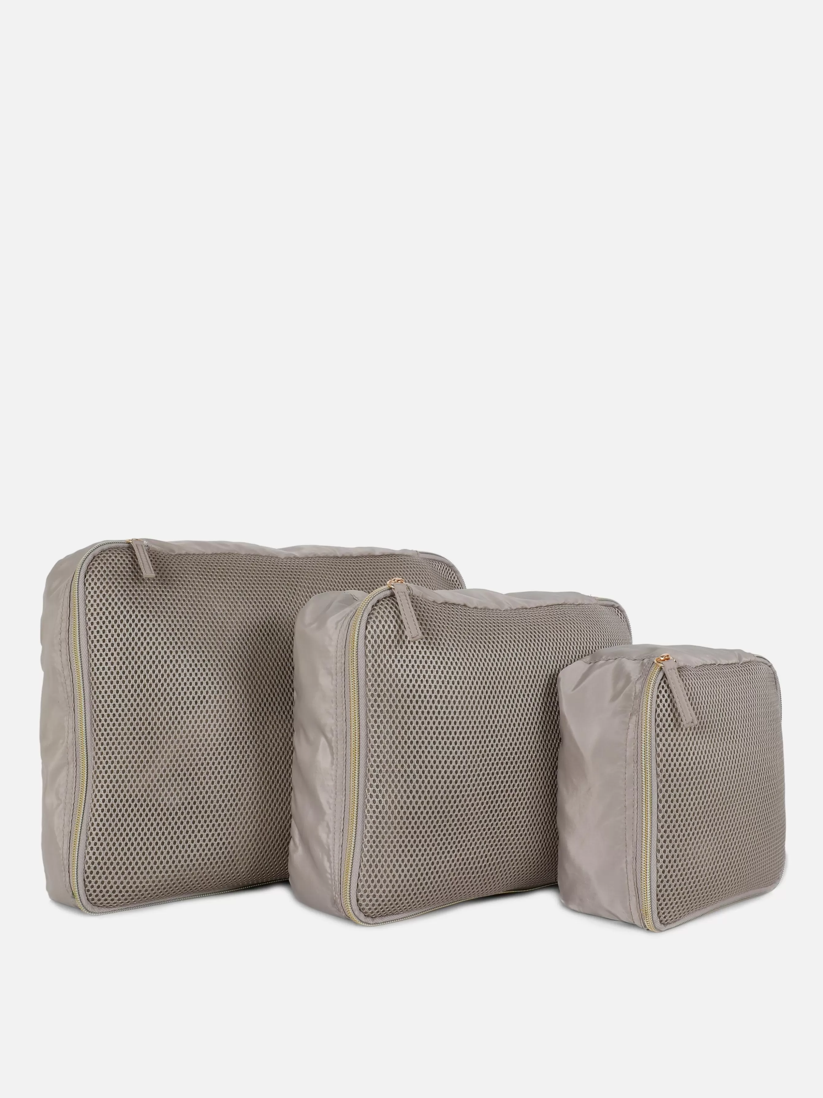 Sale Primark Lot De 3 Cubes De Rangement En Maille Beige