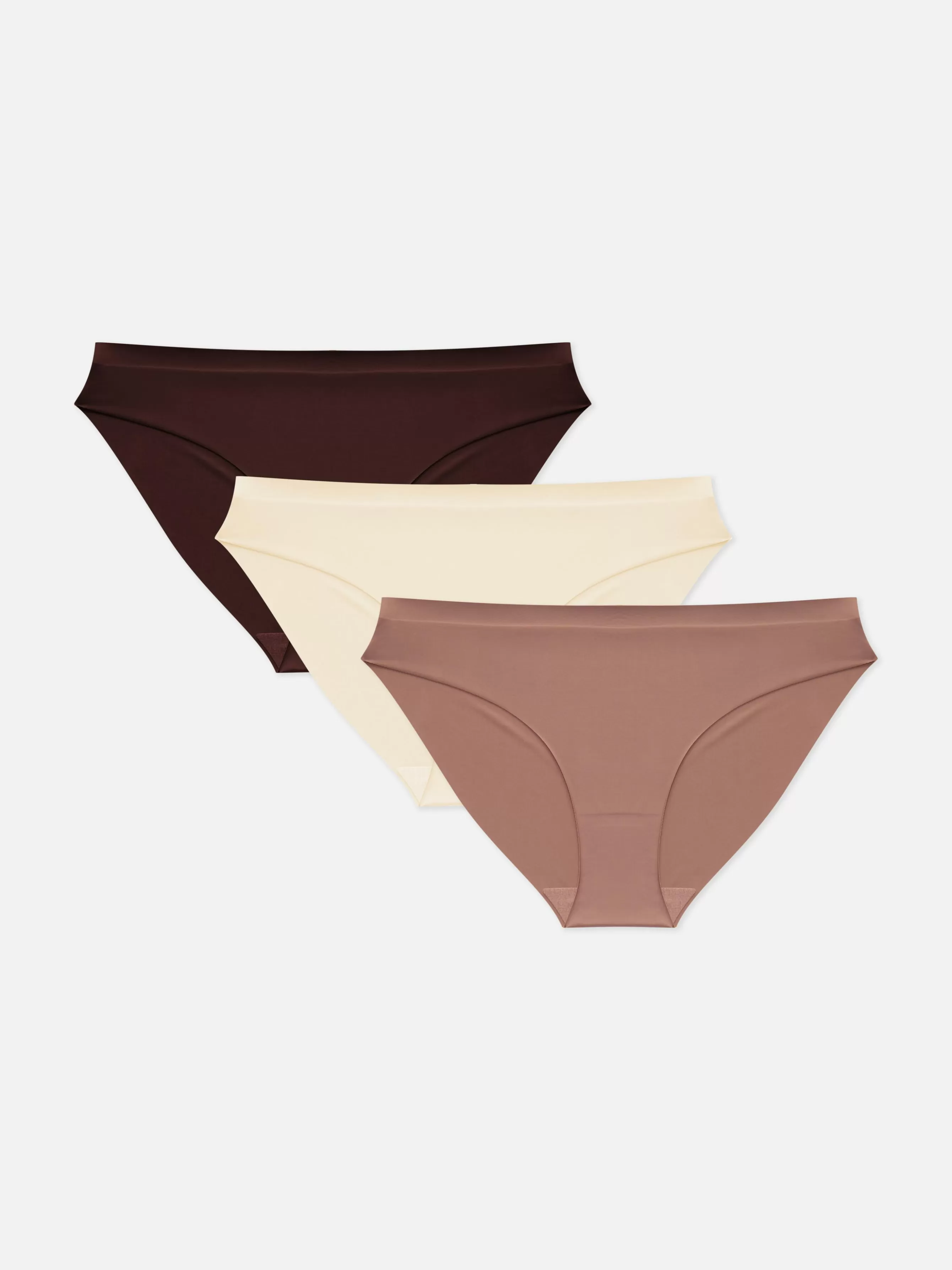 Store Primark Lot De 3 Mini Culottes Invisibles Naturel