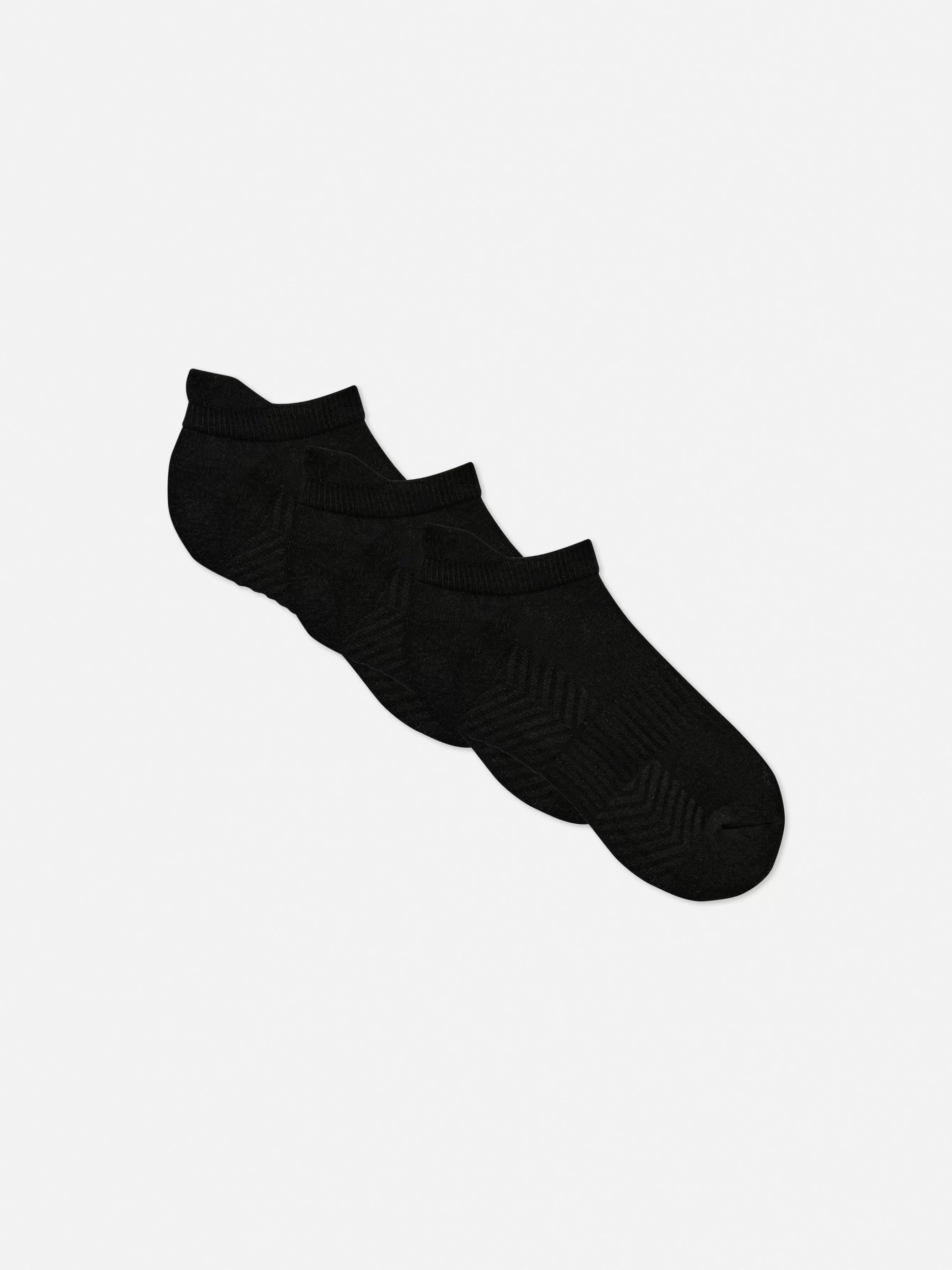 Clearance Primark Lot De 3 Paires De Chaussettes à Voûte Plantaire Rembourrée Noir