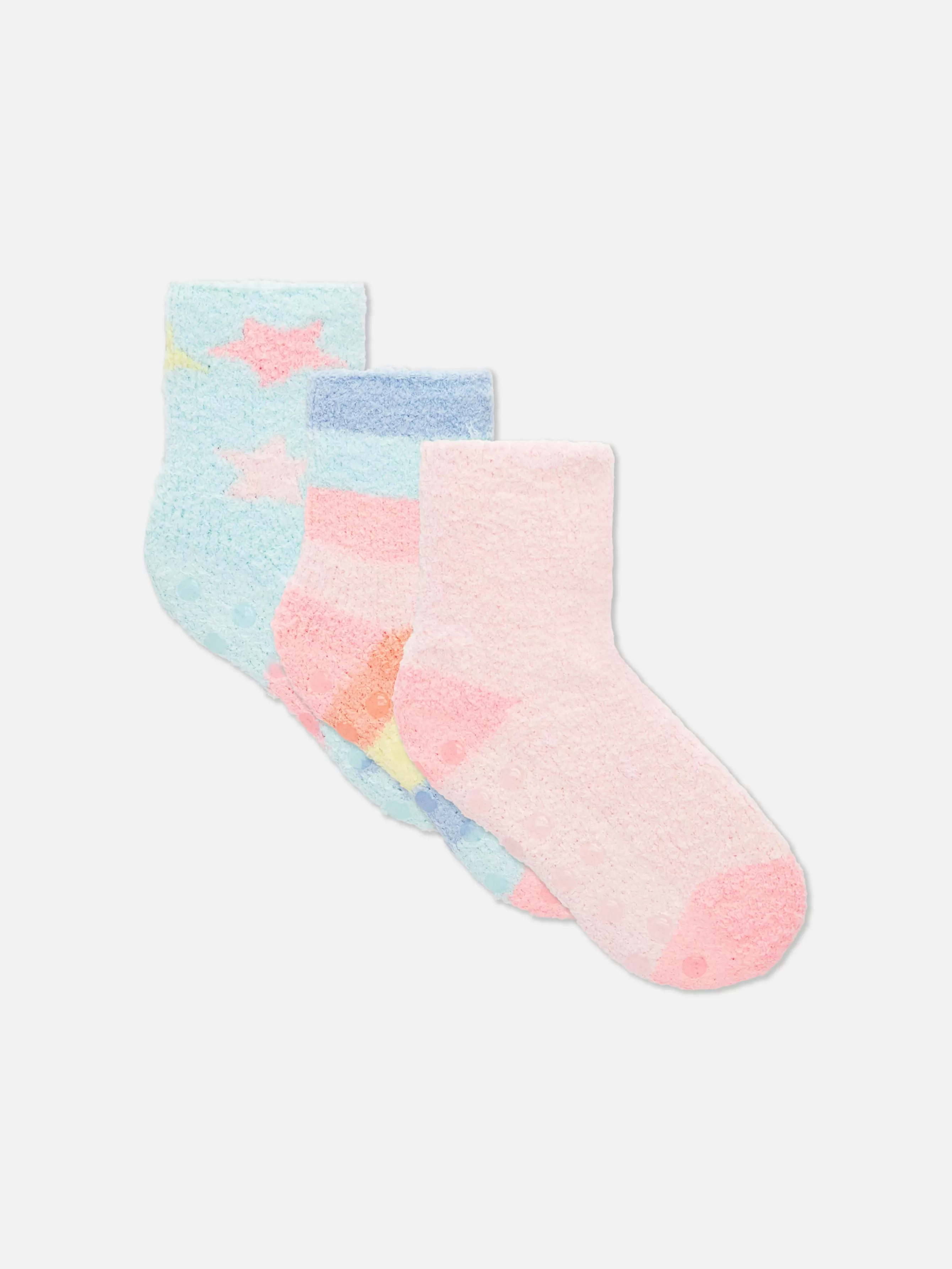 Fashion Primark Lot De 3 Paires De Chaussettes Chaudes Tendance Multicolore