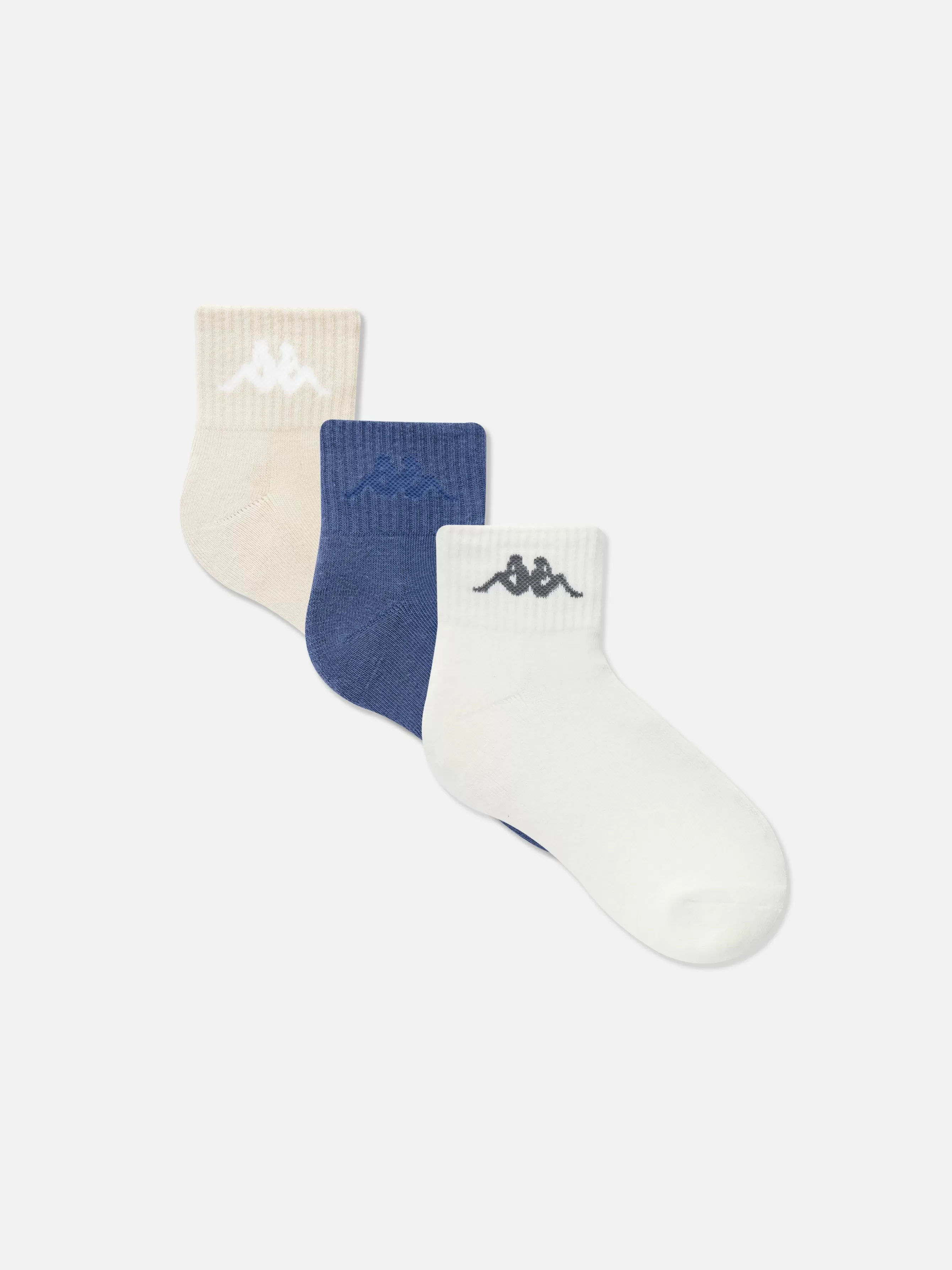 Store Primark Lot De 3 Paires De Chaussettes Kappa X Bleu marine