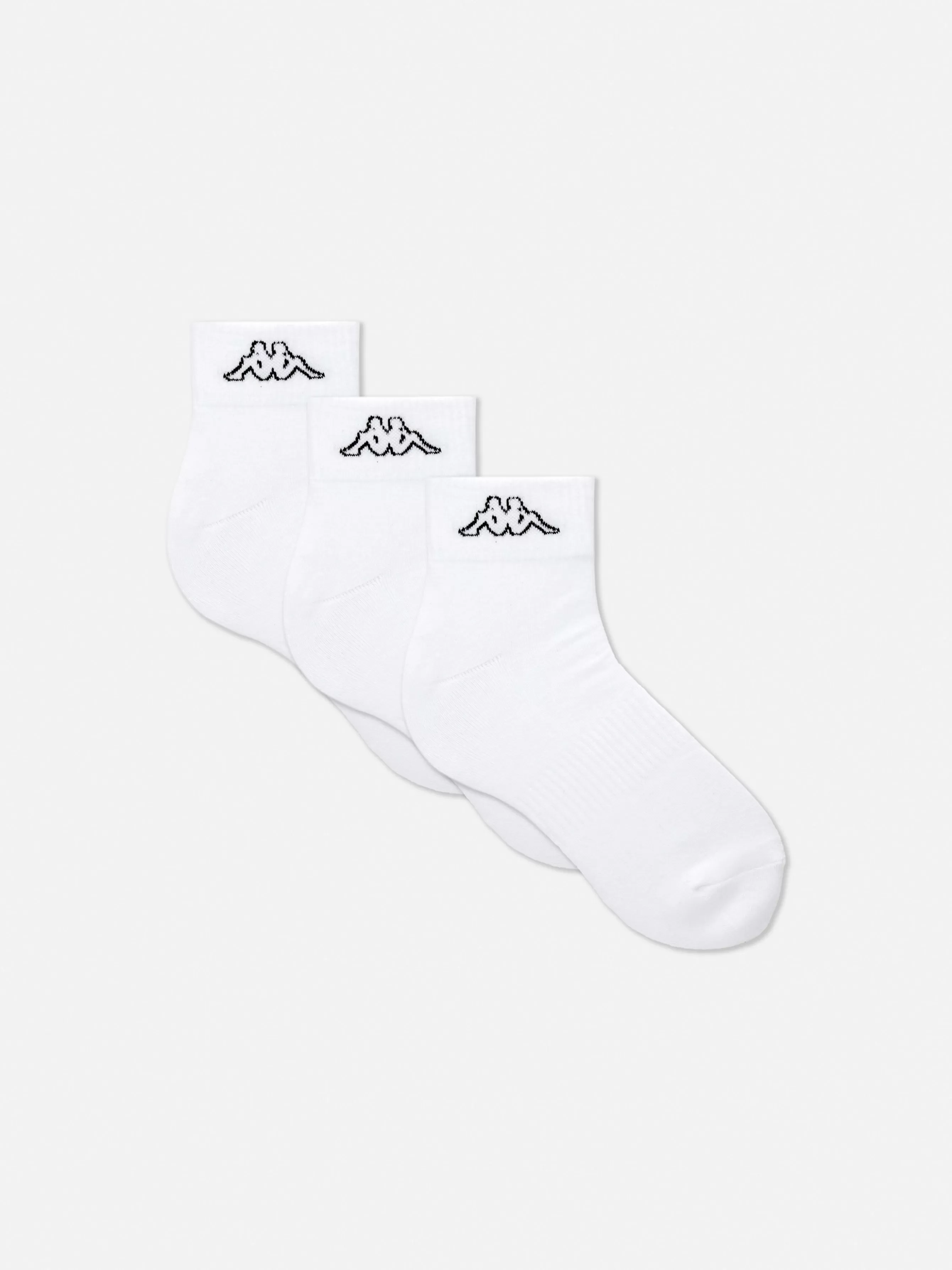 Best Sale Primark Lot De 3 Paires De Chaussettes Kappa X Blanc