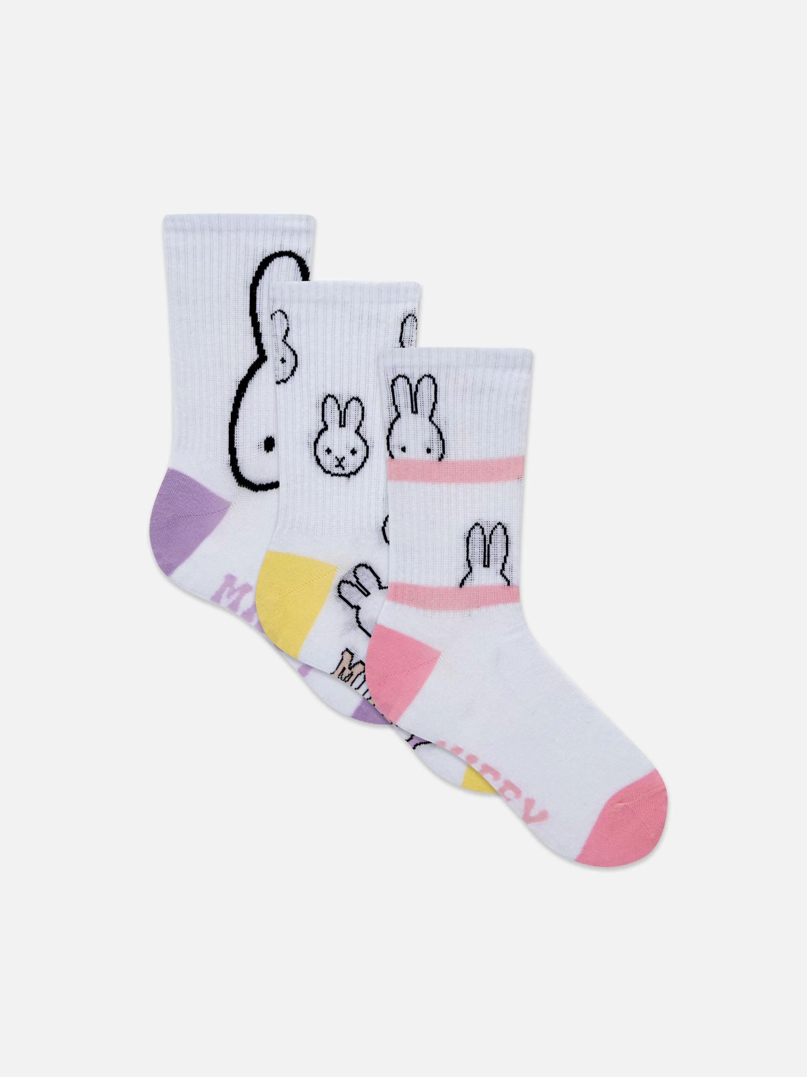 Cheap Primark Lot De 3 Paires De Chaussettes Miffy Multicolore