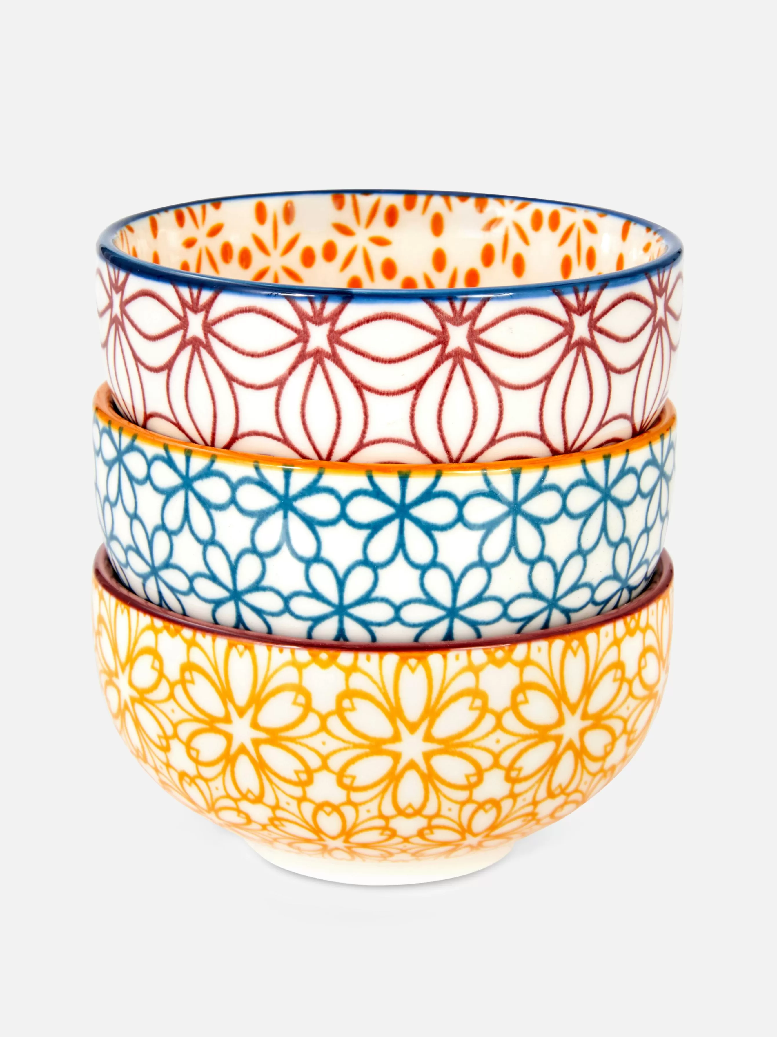 Shop Primark Lot De 3 Petits Bols à Motif Mosaïque Multicolore