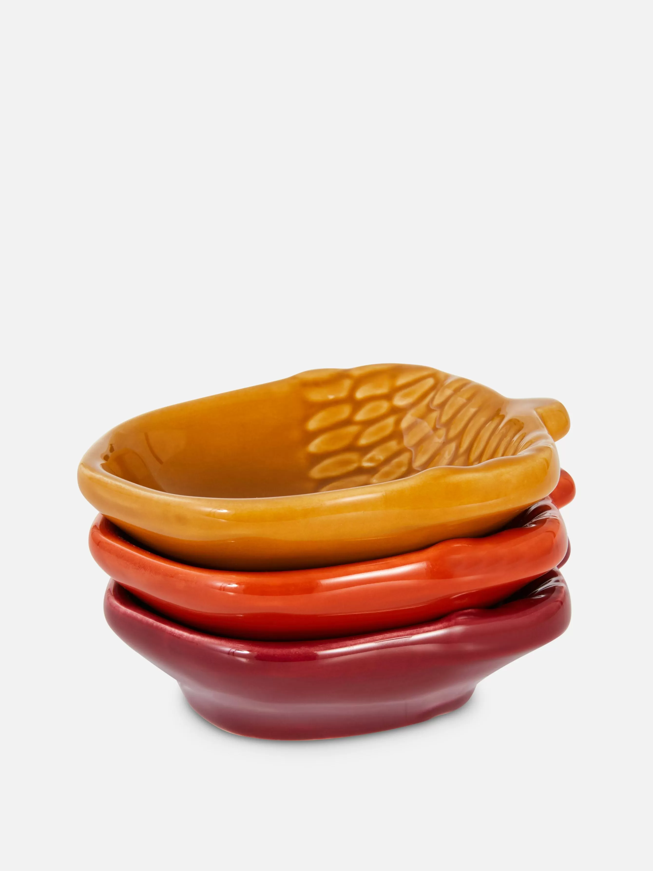 Shop Primark Lot De 3 Petits Bols En Forme De Glands Multicolore