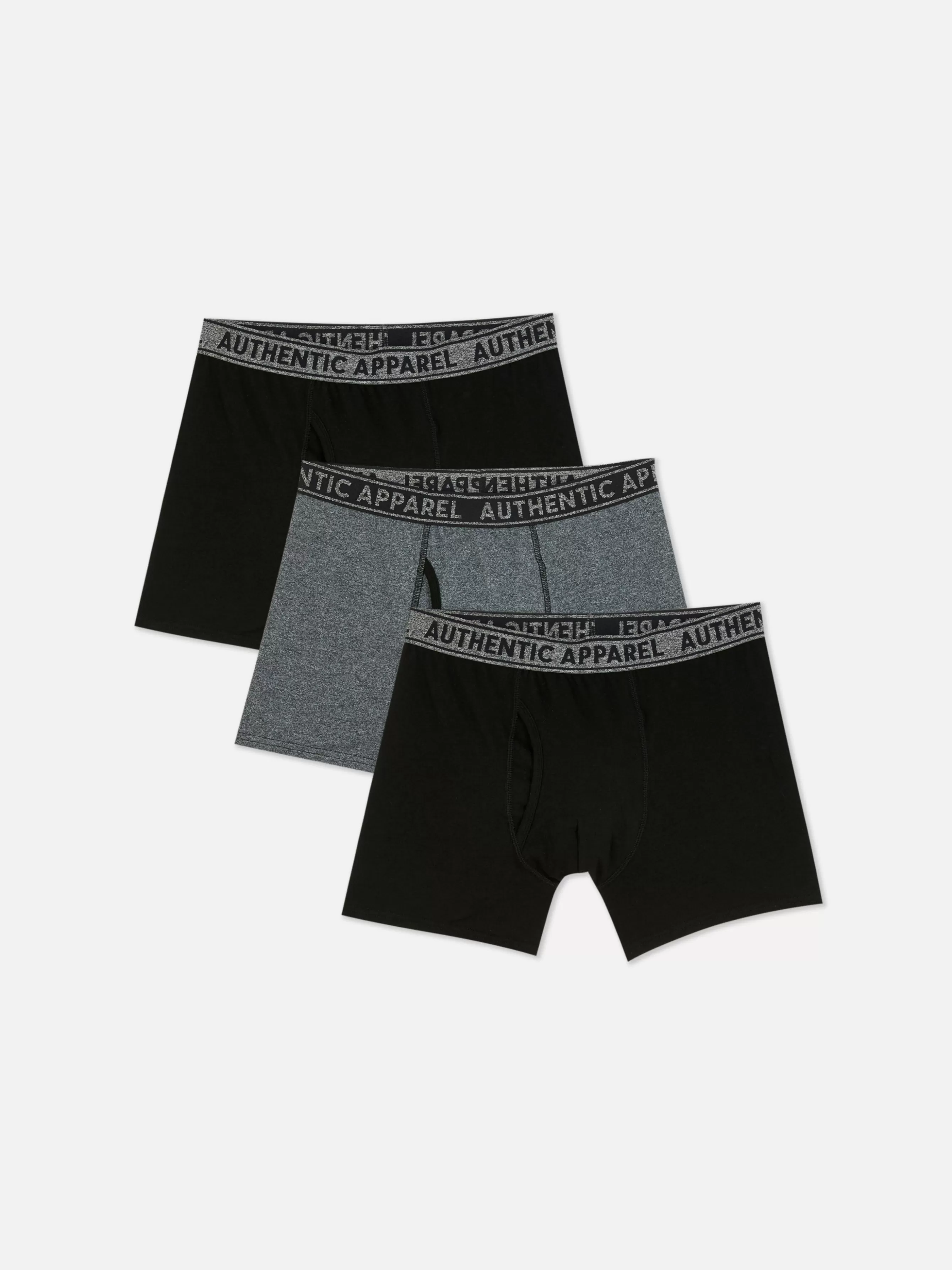 Fashion Primark Lot De 3 Shortys Chinés Gris