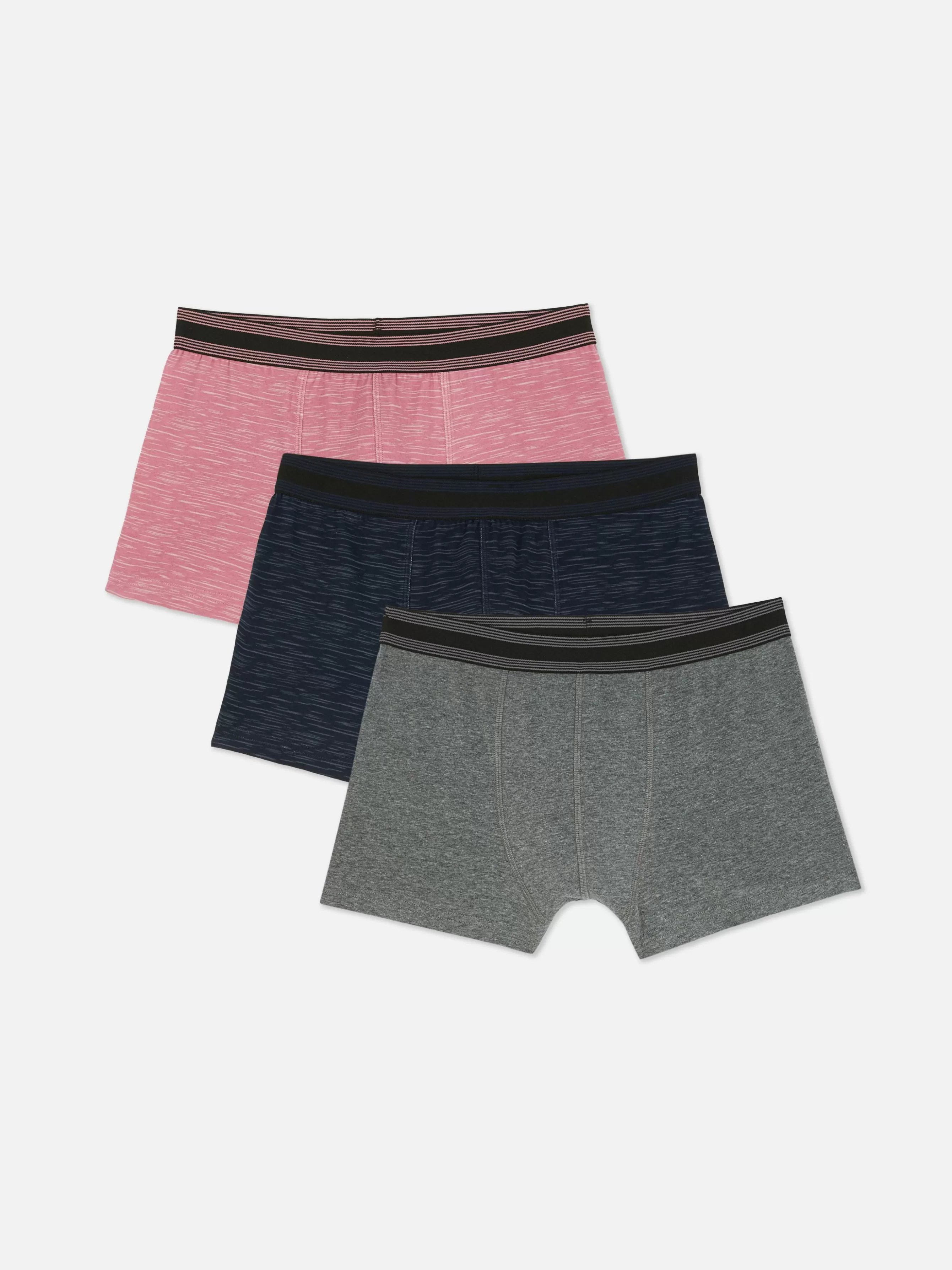 Cheap Primark Lot De 3 Shortys Effet Chiné Rose