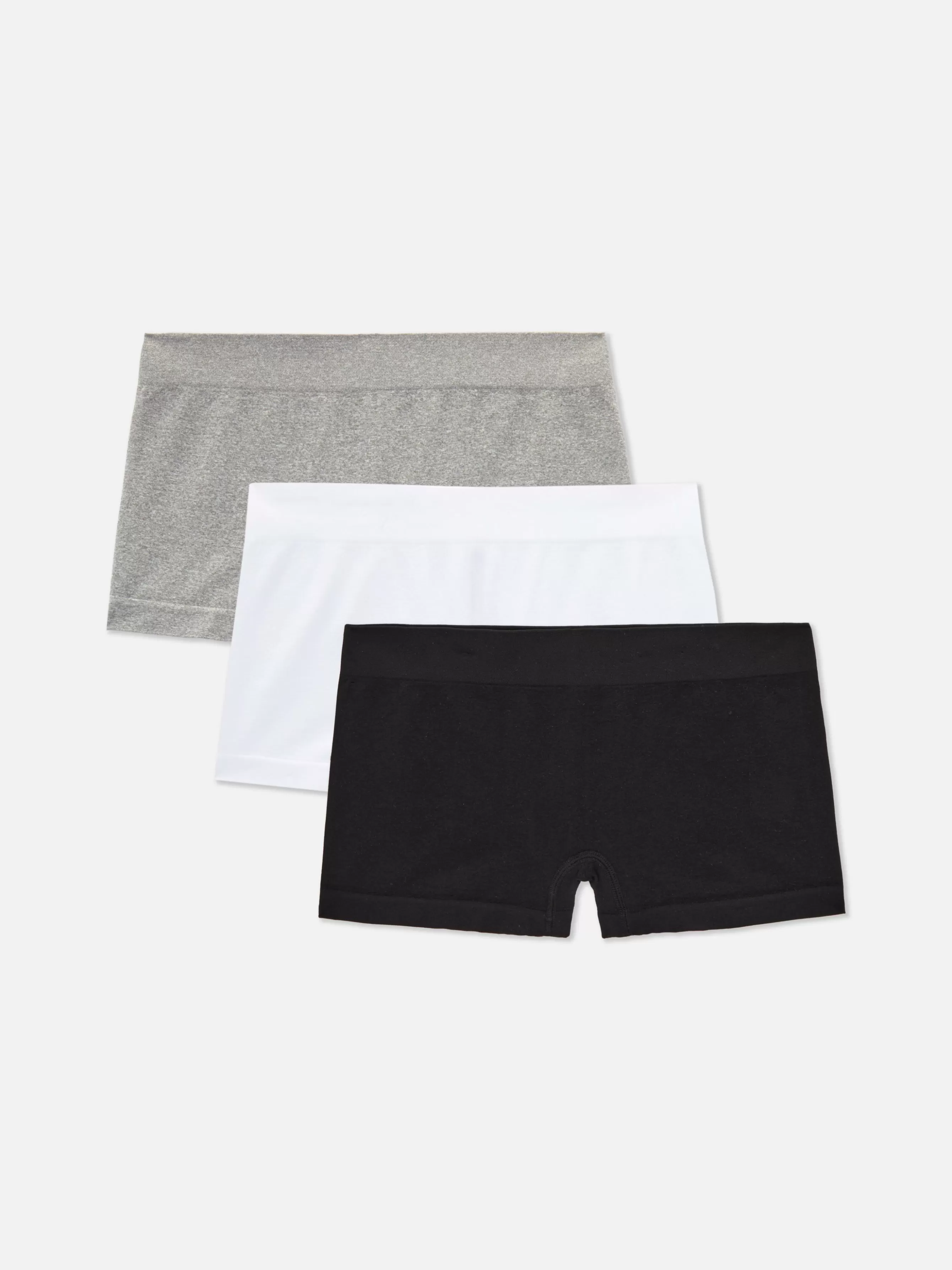 Store Primark Lot De 3 Shortys Sans Coutures Noir