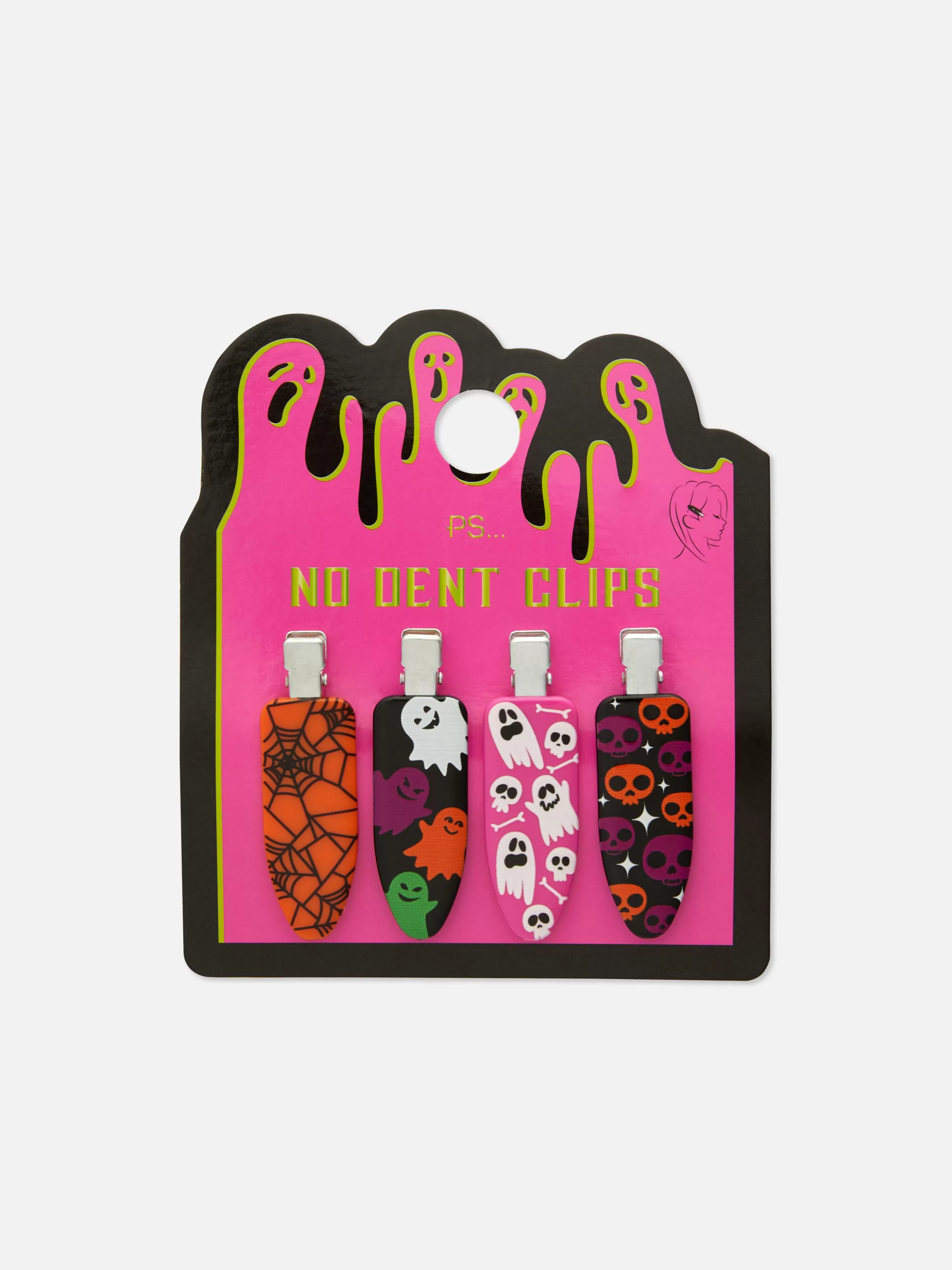 Best Primark Lot De 4 Barrettes Sans Marque Halloween PS... Multicolore