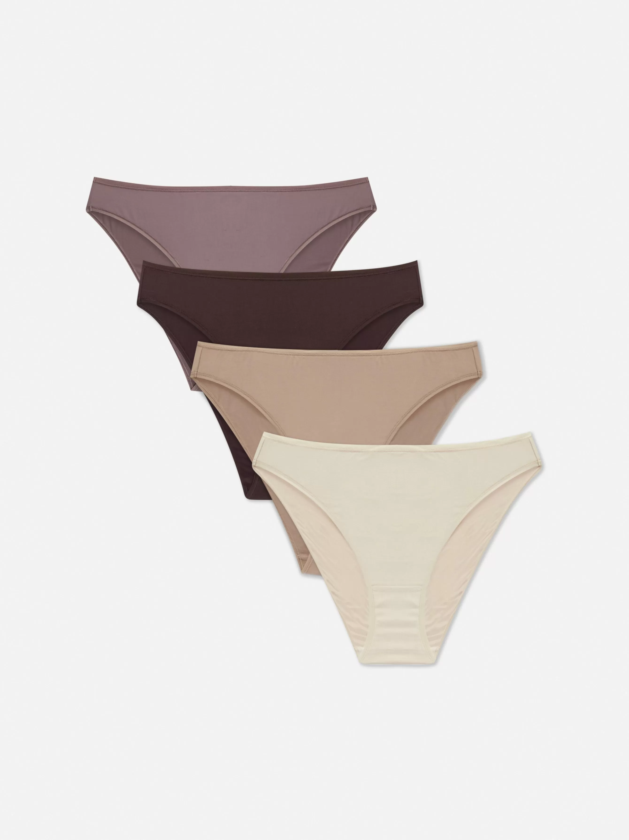 Hot Primark Lot De 4 Culottes échancrées Naturel