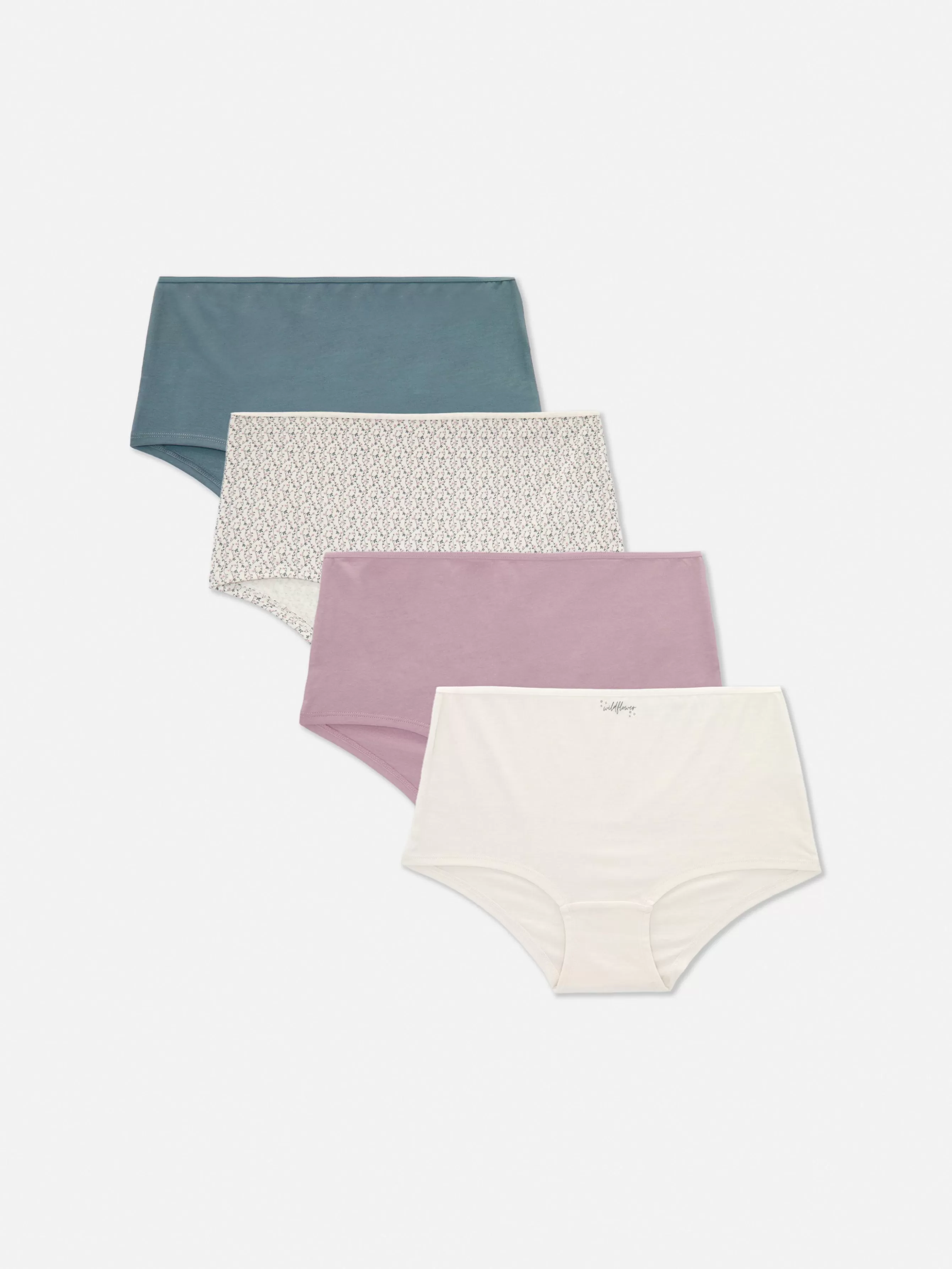 Fashion Primark Lot De 4 Shorts Pour Tous Les Jours Bruyère