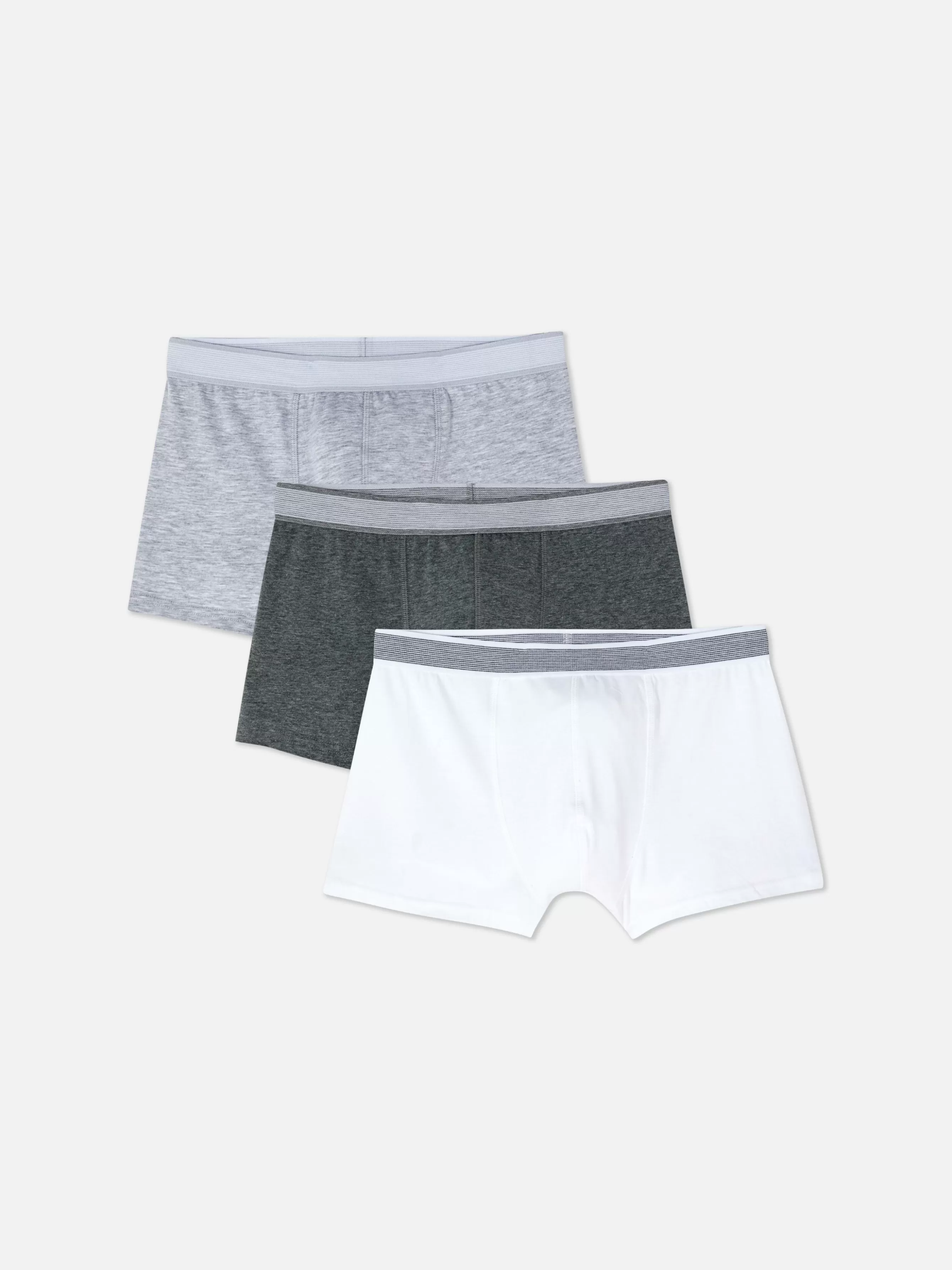 Shop Primark Lot De 5 Boxers Ton Sur Ton Gris