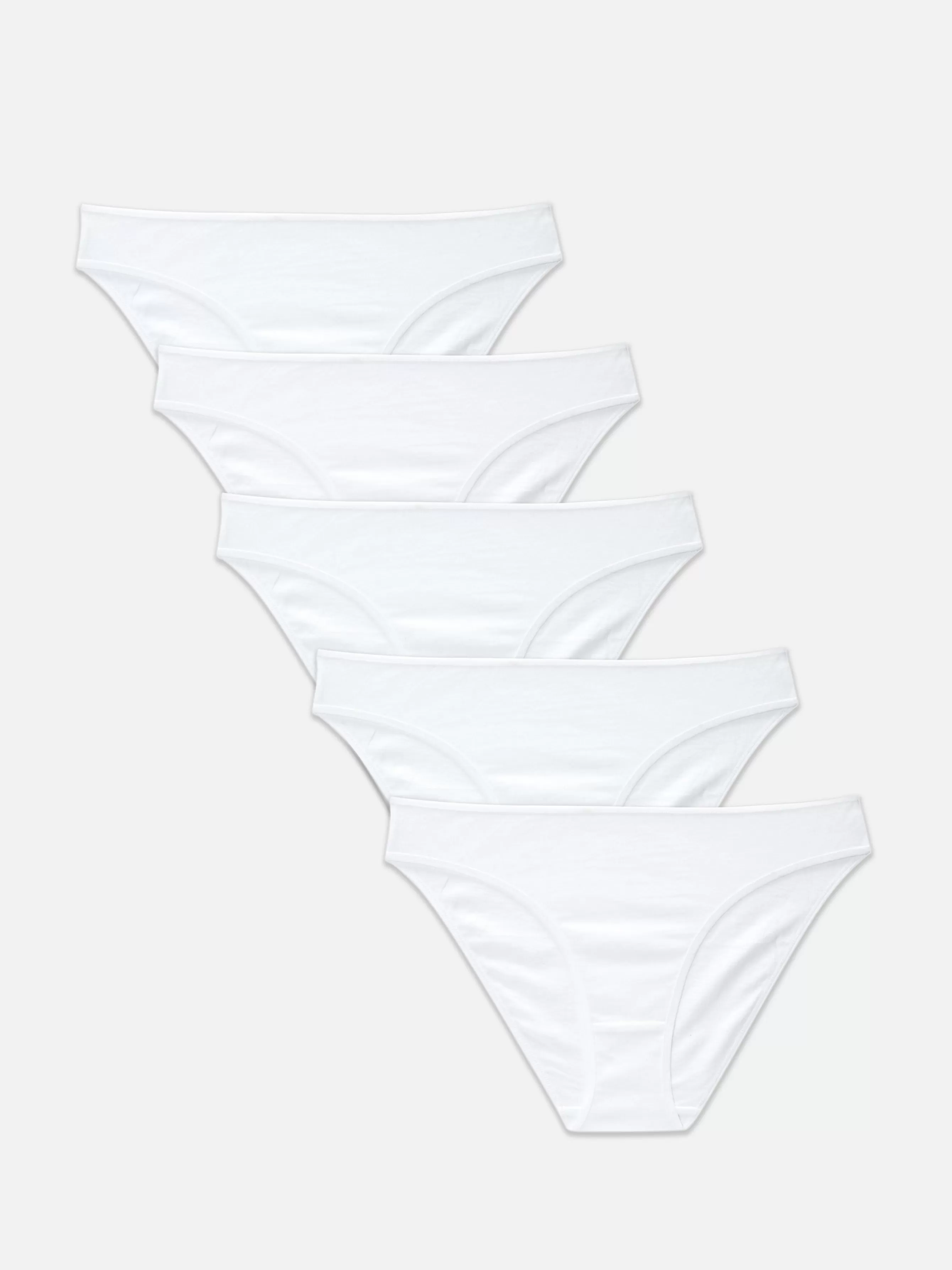 Hot Primark Lot De 5 Culottes Essential Blanc