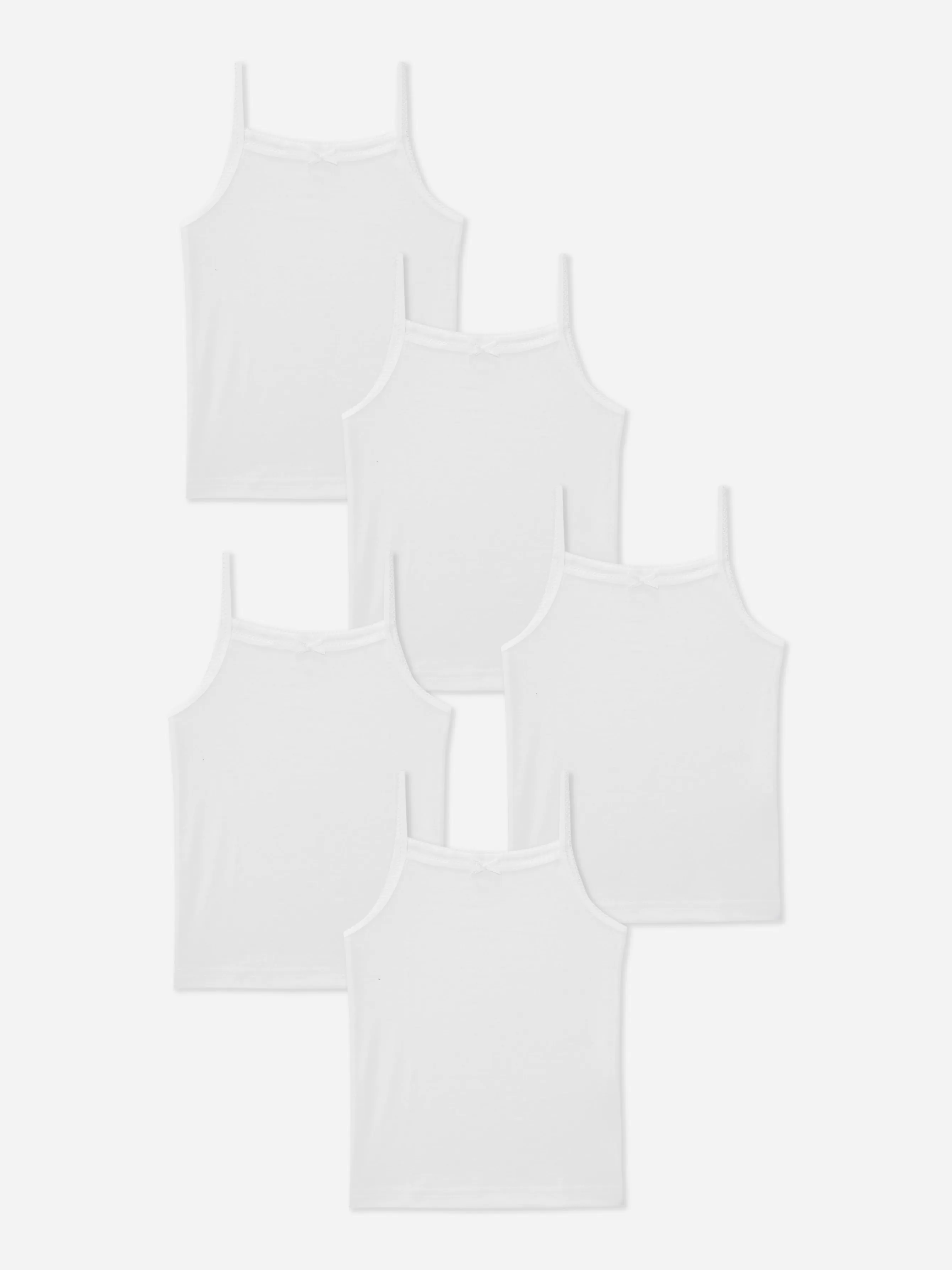 Flash Sale Primark Lot De 5 Débardeurs Blanc