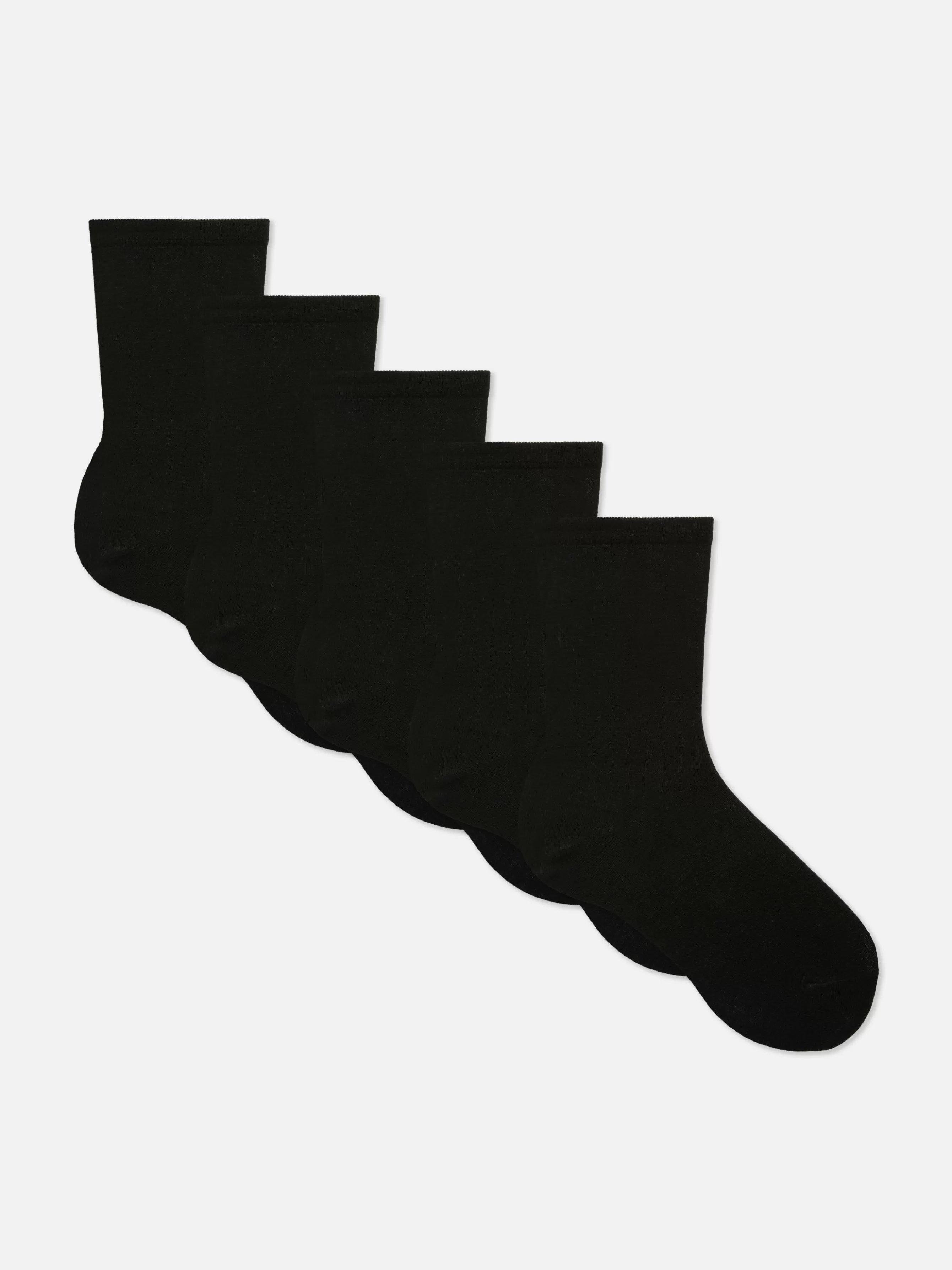 Store Primark Lot De 5 Paires De Chaussettes Noir