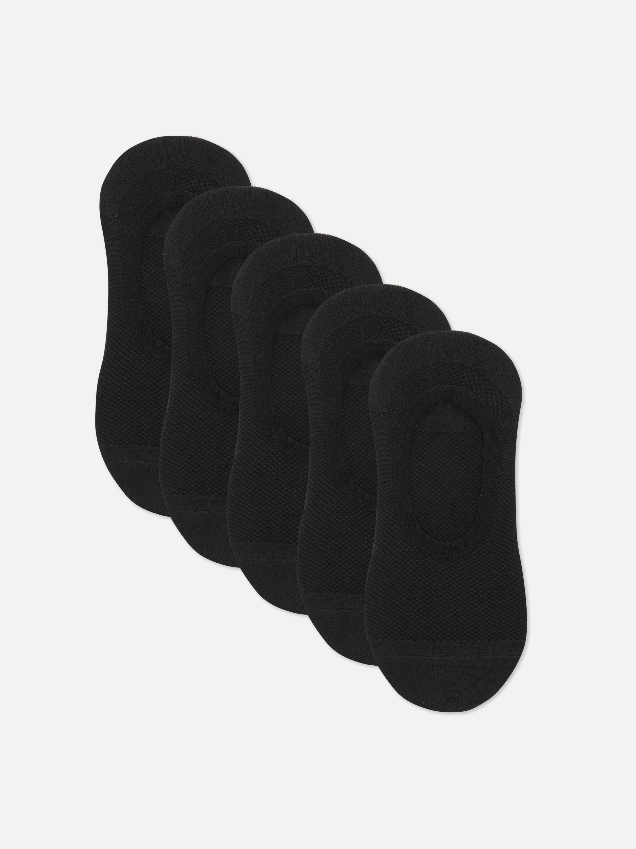 Shop Primark Lot De 5 Paires De Chaussettes De Sport Noir