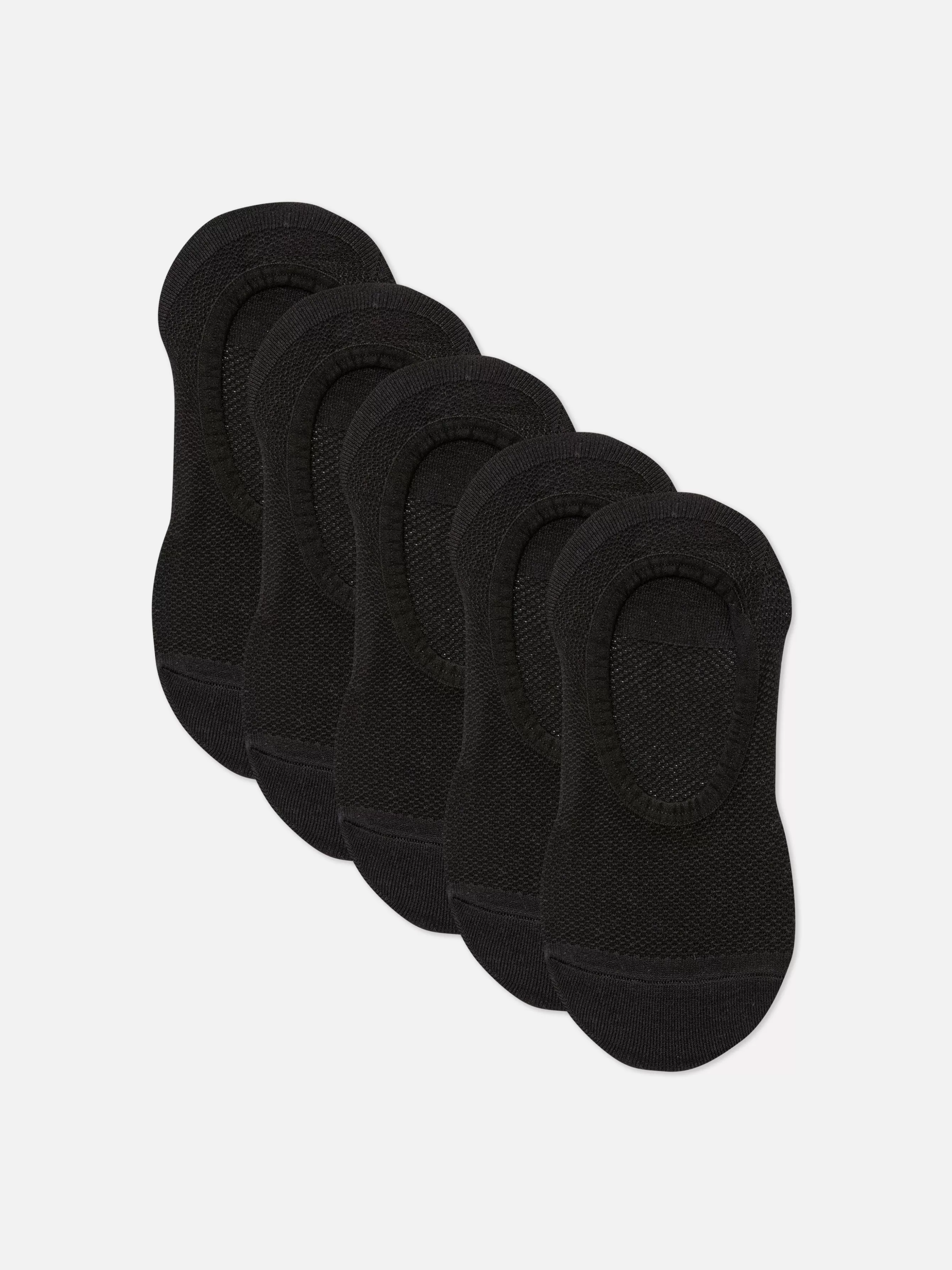 New Primark Lot De 5 Paires De Chaussettes De Sport Noir